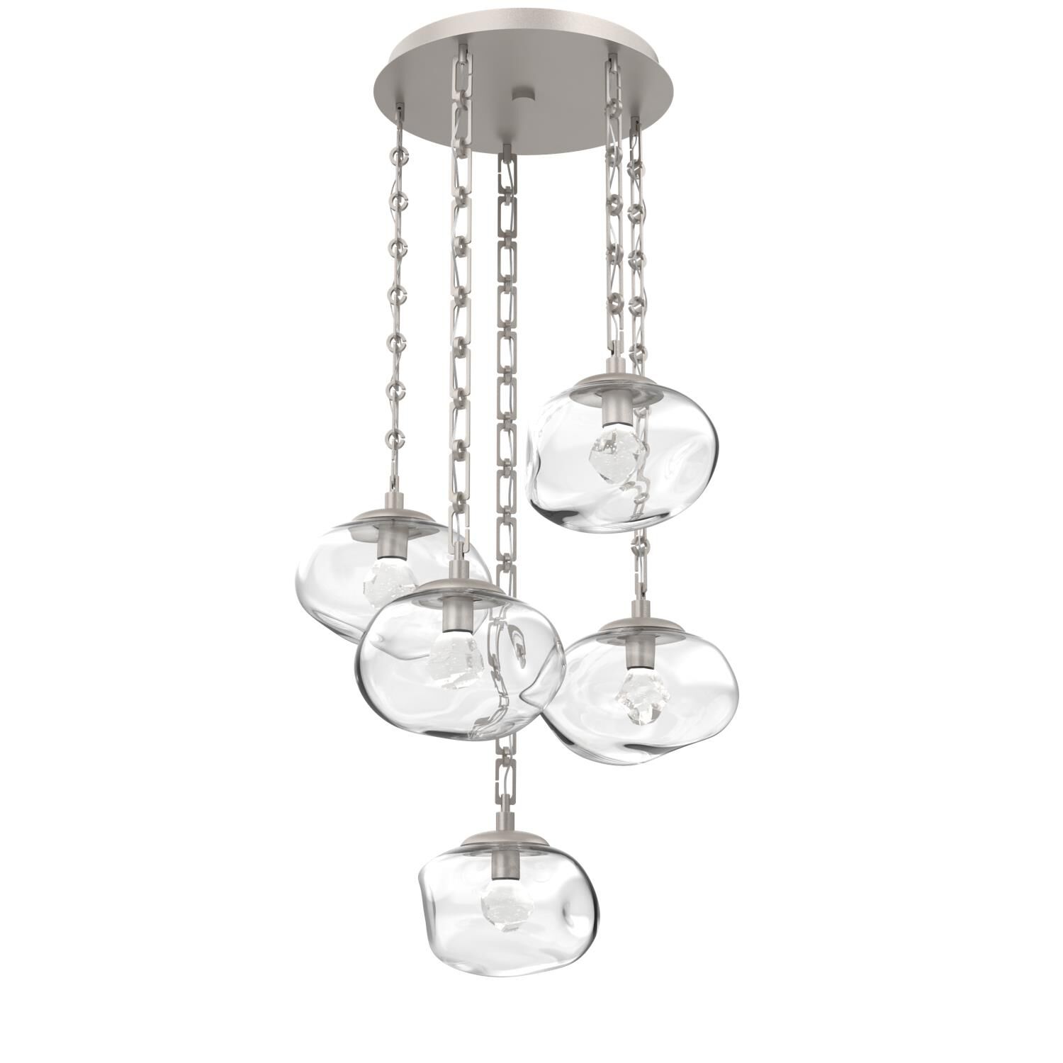Levi Wilson Nova Led 24 Inch Multi Light Pendant by Hammerton Studio