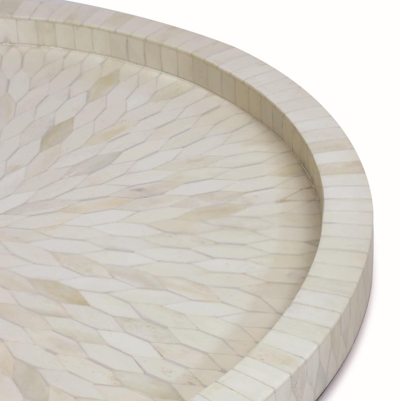 Jullian Bone Tray Small by Regina Andrew