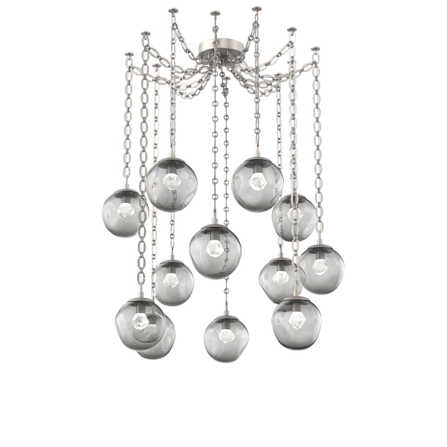 Shown in Beige Silver finish and Zircon Smoke glass