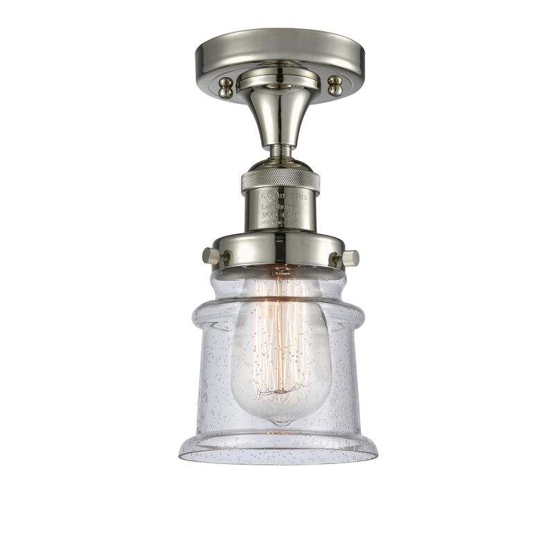 Bruno Marashlian Canton 6 Inch 1 Light Semi Flush Mount by Innovations Lighting