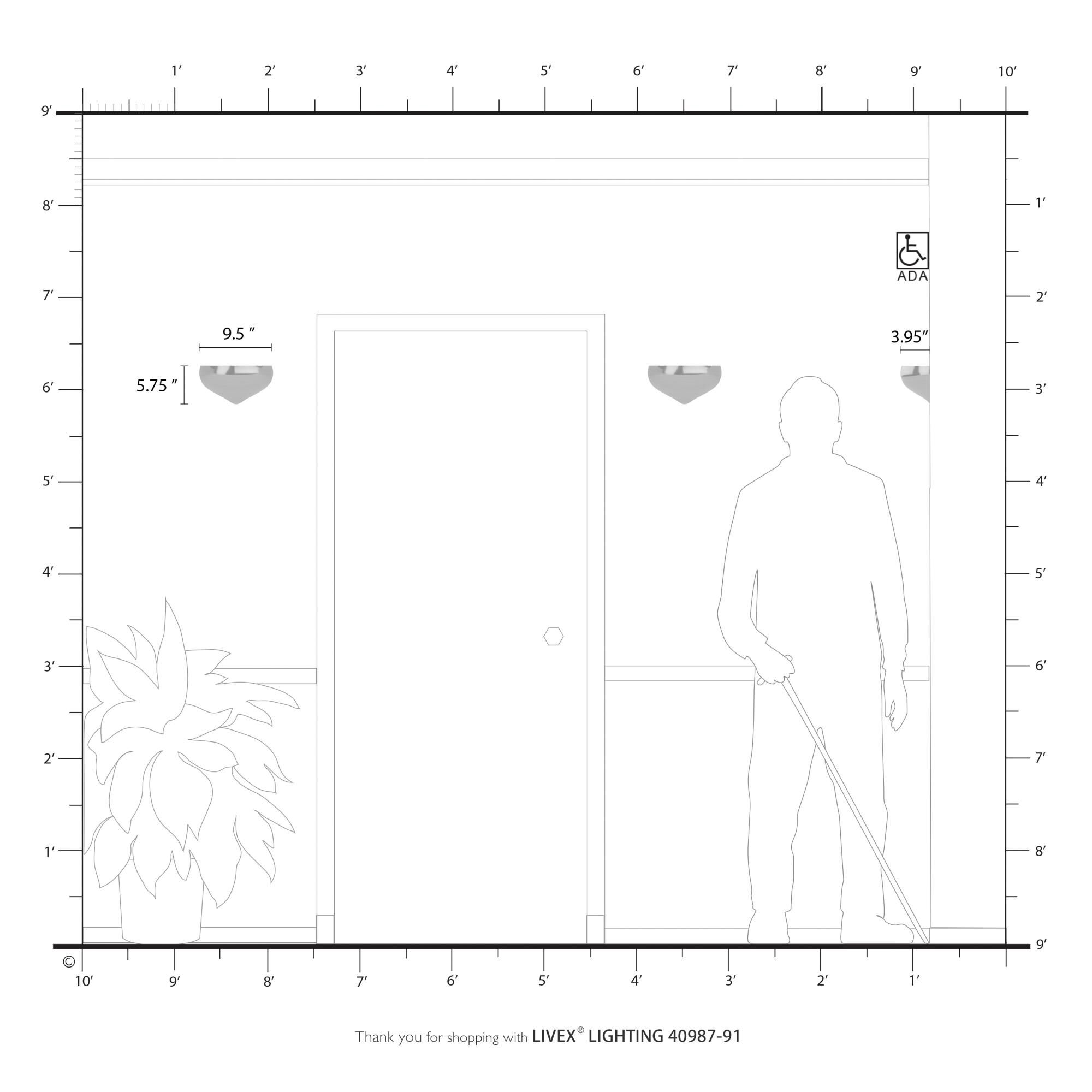 Shown in Brushed Nickel finish and Brushed Nickel Metal with Gold Inside shade