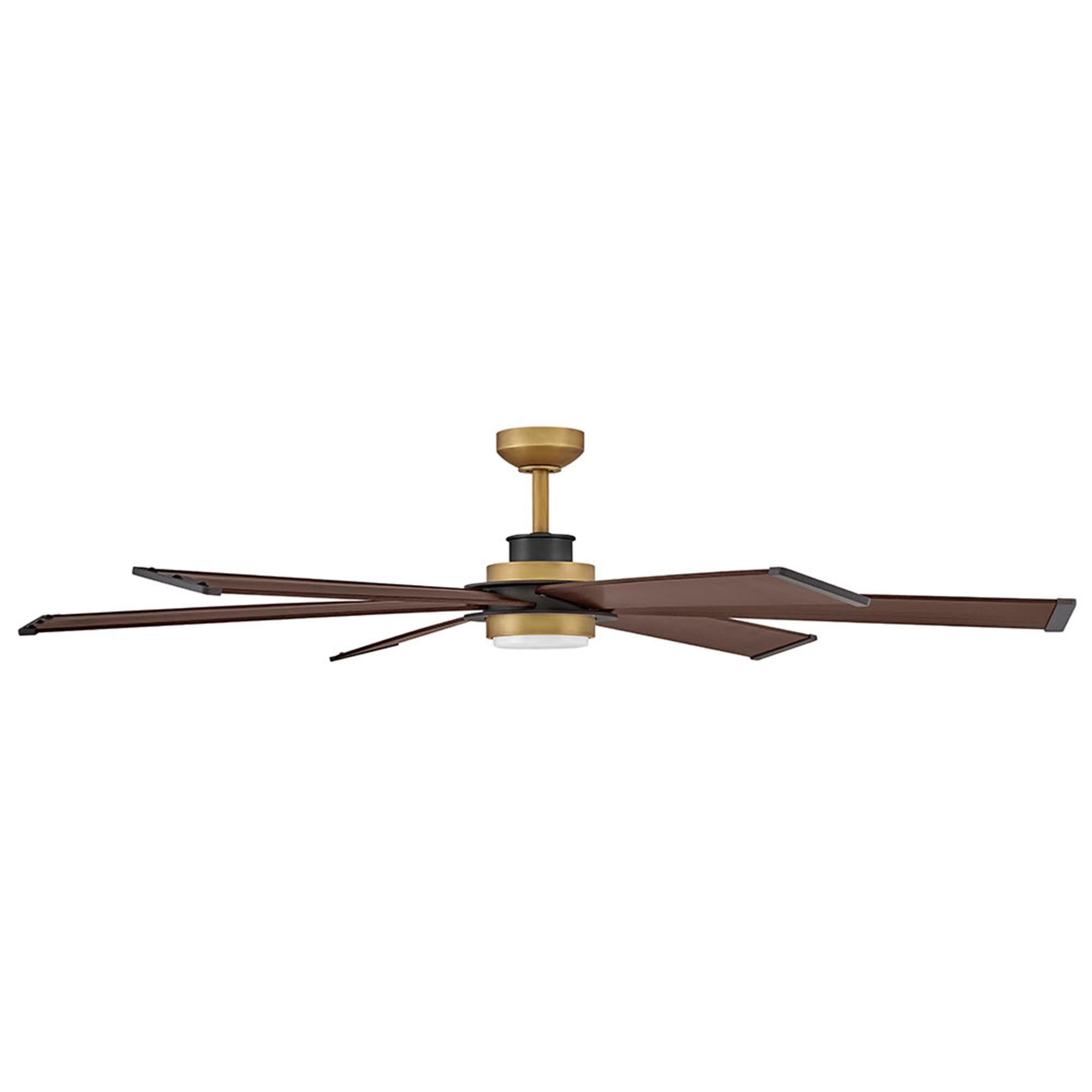 Andros 64 Inch Ceiling Fan with Light Kit,