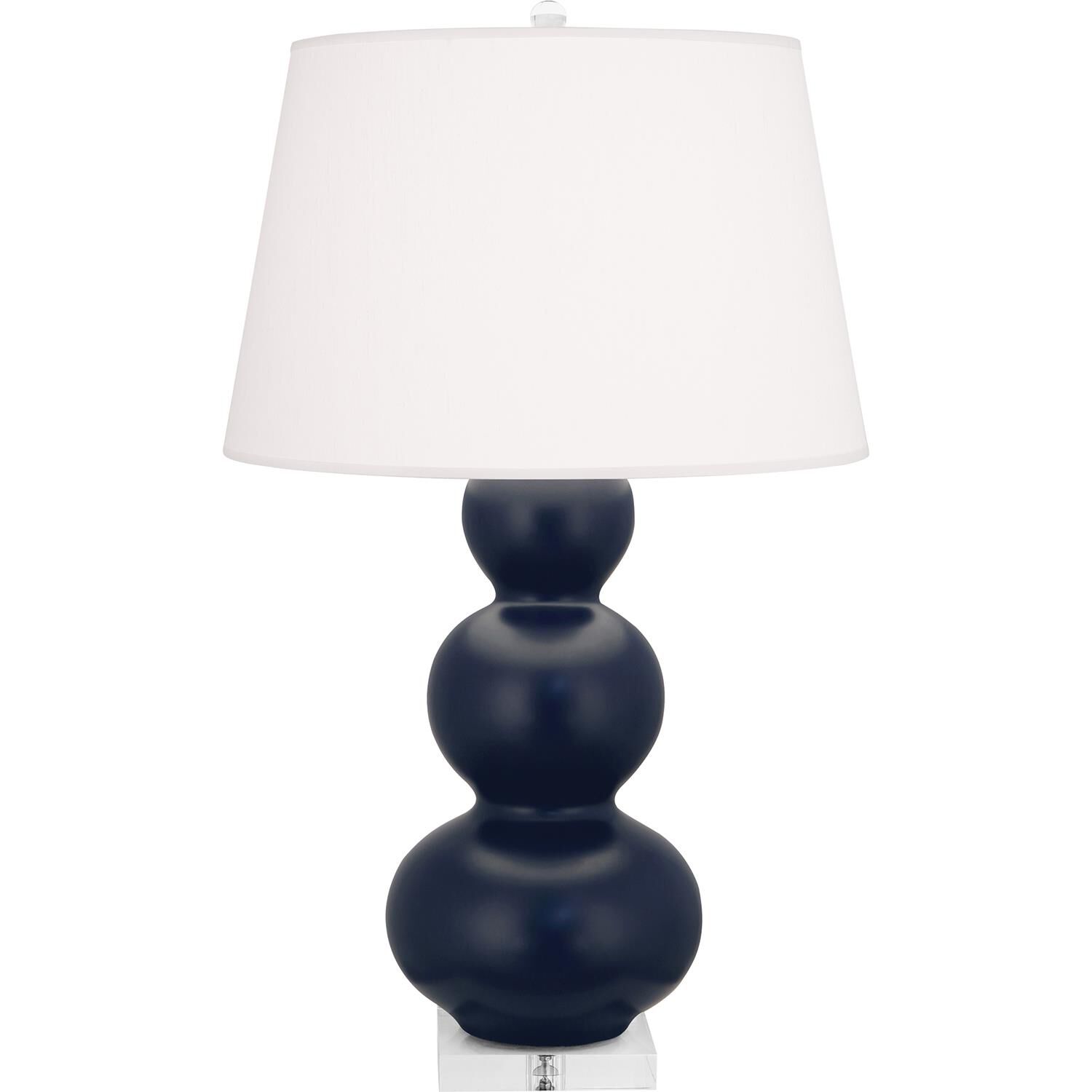 Triple Gourd 33 Inch Table Lamp by Robert Abbey