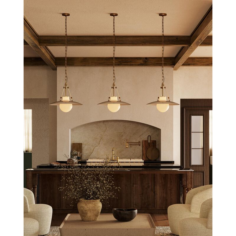 Peyton Fox Waverly Medium Pendant Light by Alora Lighting