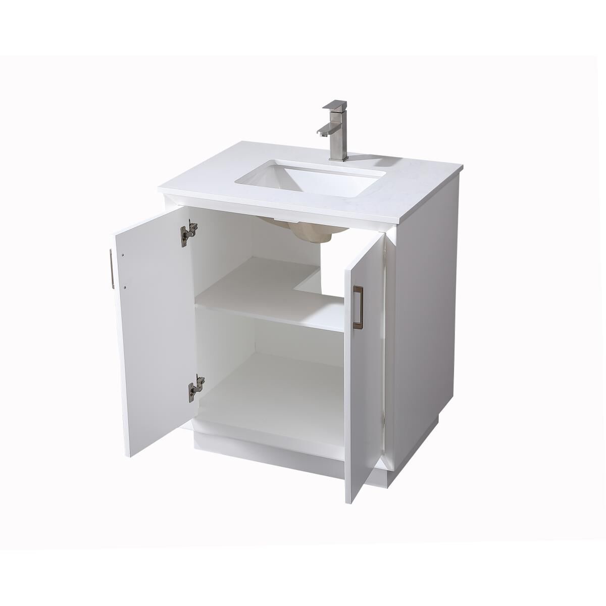 Shown in White finish