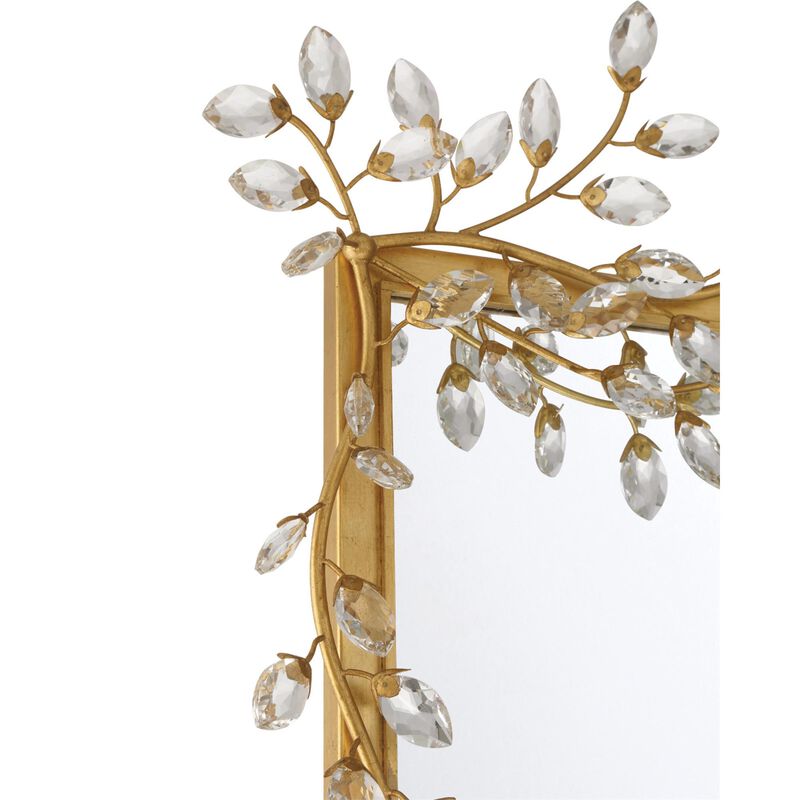 Forget-Me-Not 51 Inch Decorative Mirror by Currey and Company