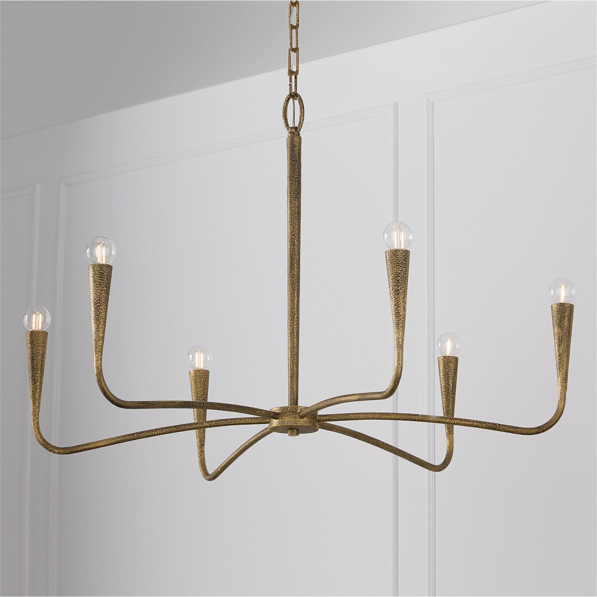 Shown in Artisan Gold finish