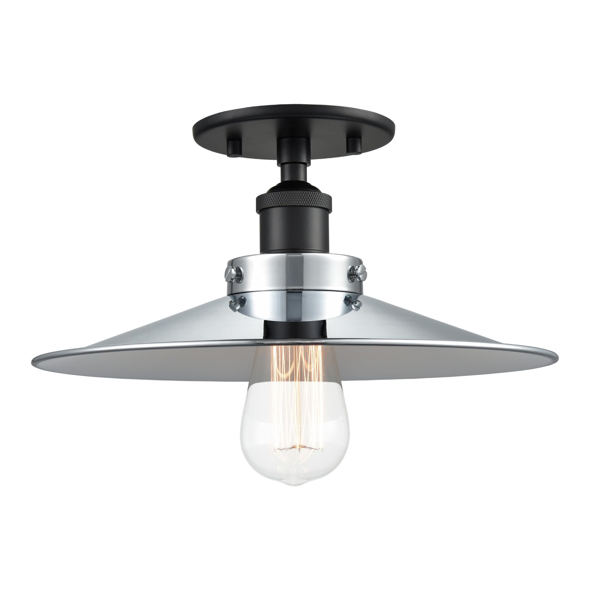 Bulstrode's Workshop 1 Light Flush Mount by Matteo Lighting