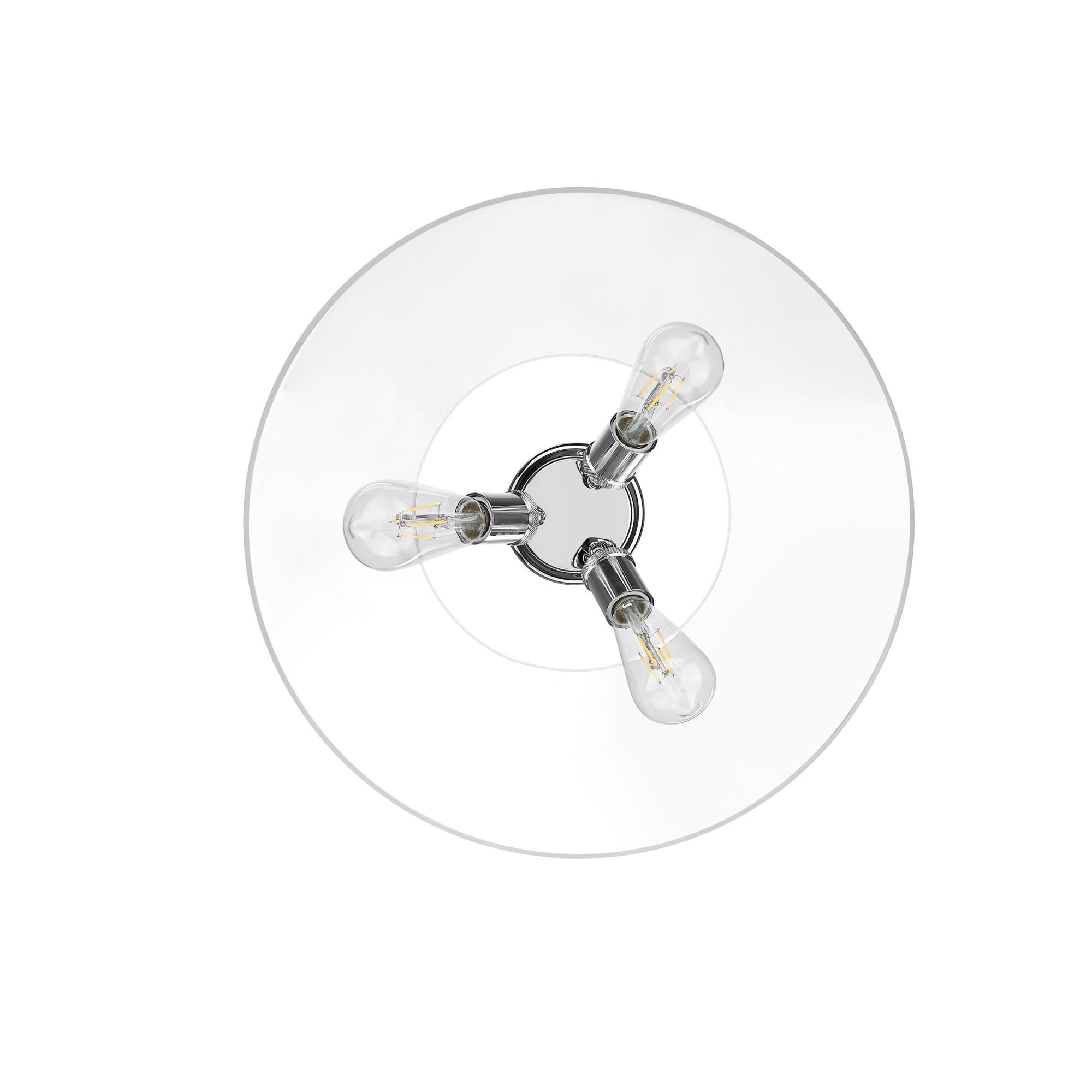 Orwell 19 Inch Semi Flush Mount by Golden Lighting