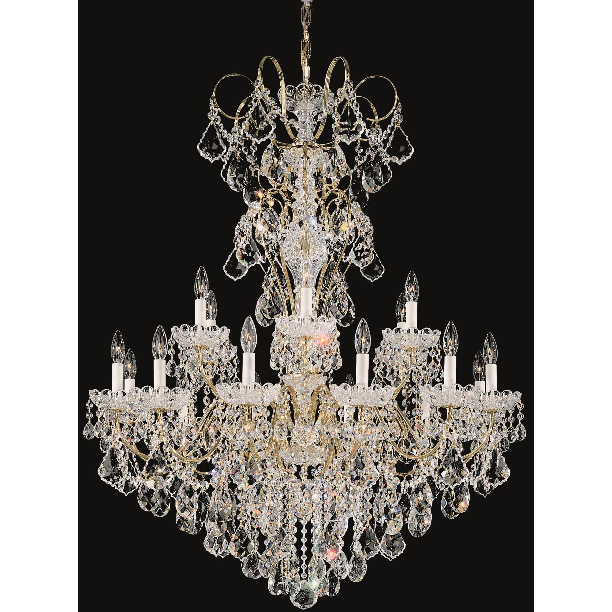 New Orleans 36 Inch 18 Light Chandelier by Schonbek