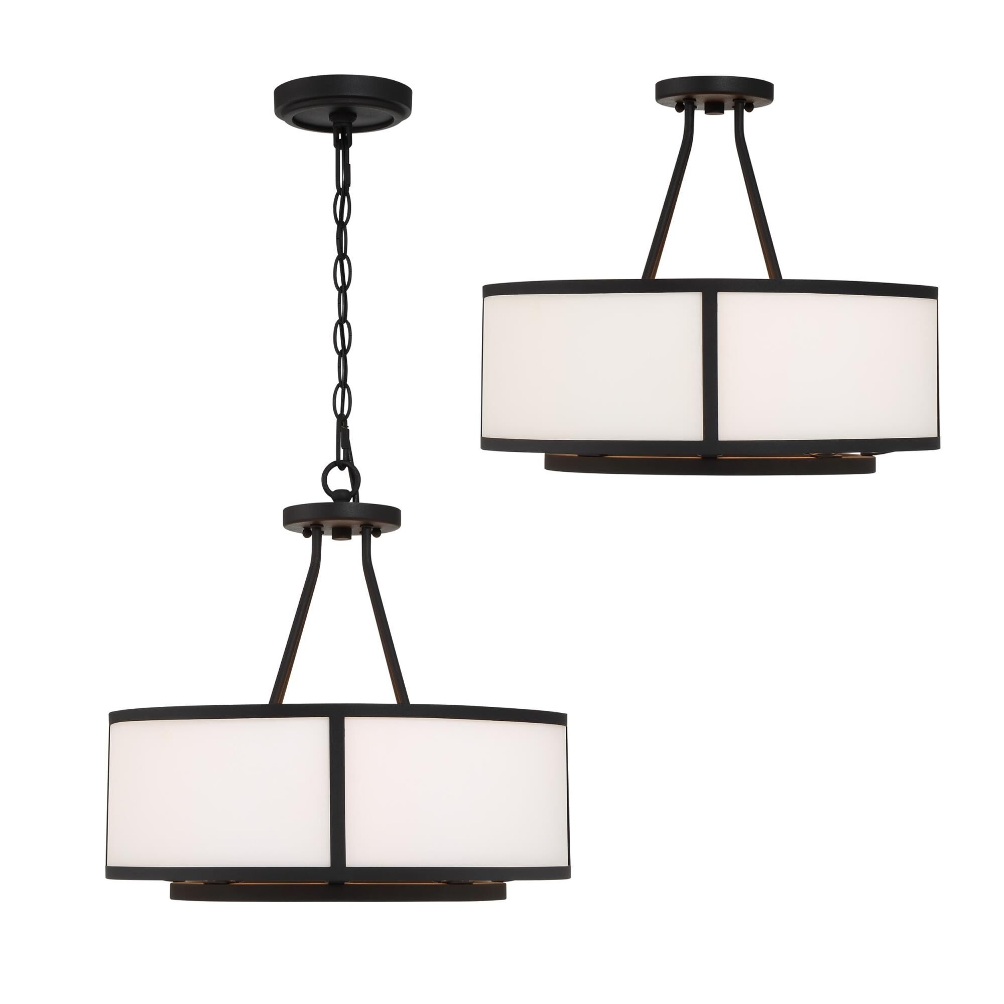 Bryant 18 Inch 4 Light Mini Chandelier by Crystorama