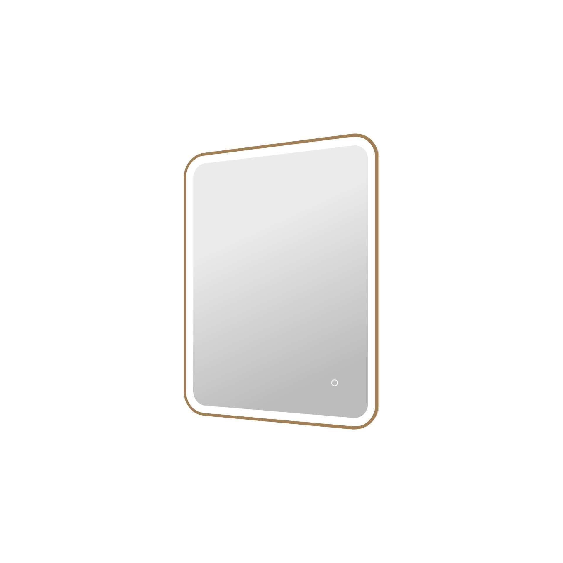 Harmoni 36 Inch Rectangular LED Lighted Mirror by Elegant Decor