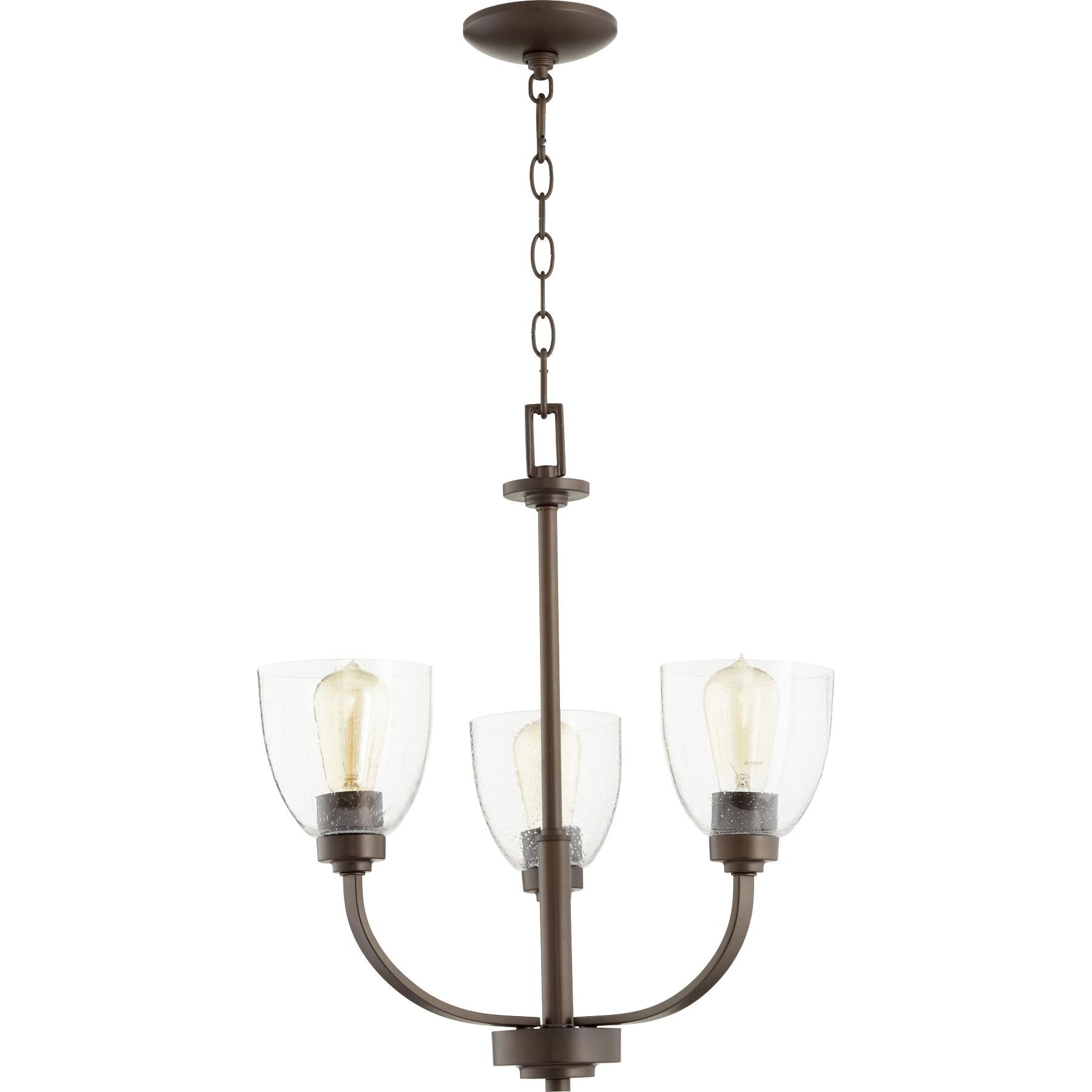 Reyes 22 Inch Mini Chandelier by Quorum International