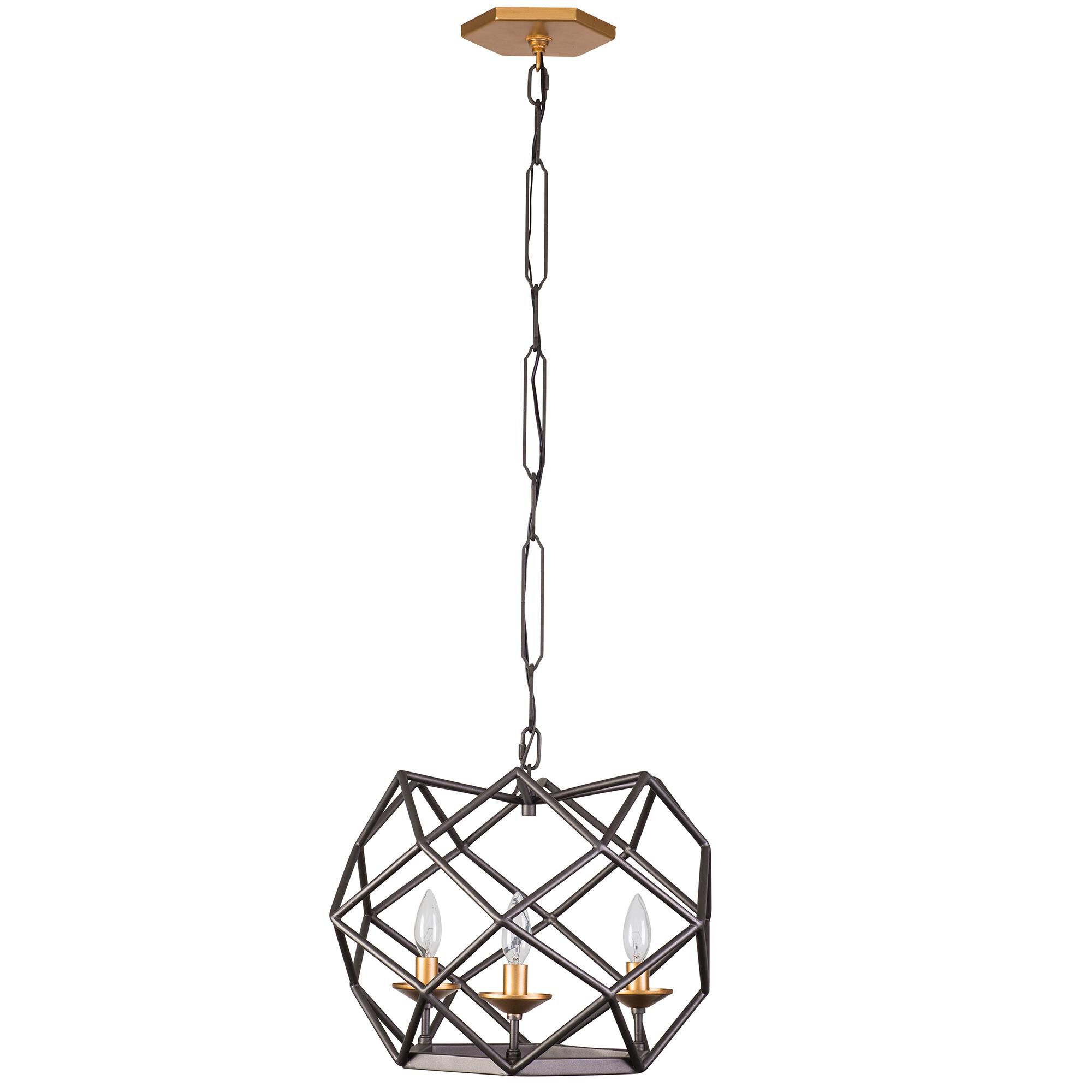 Shown in Antique Gold With Rustic Bronze finish 