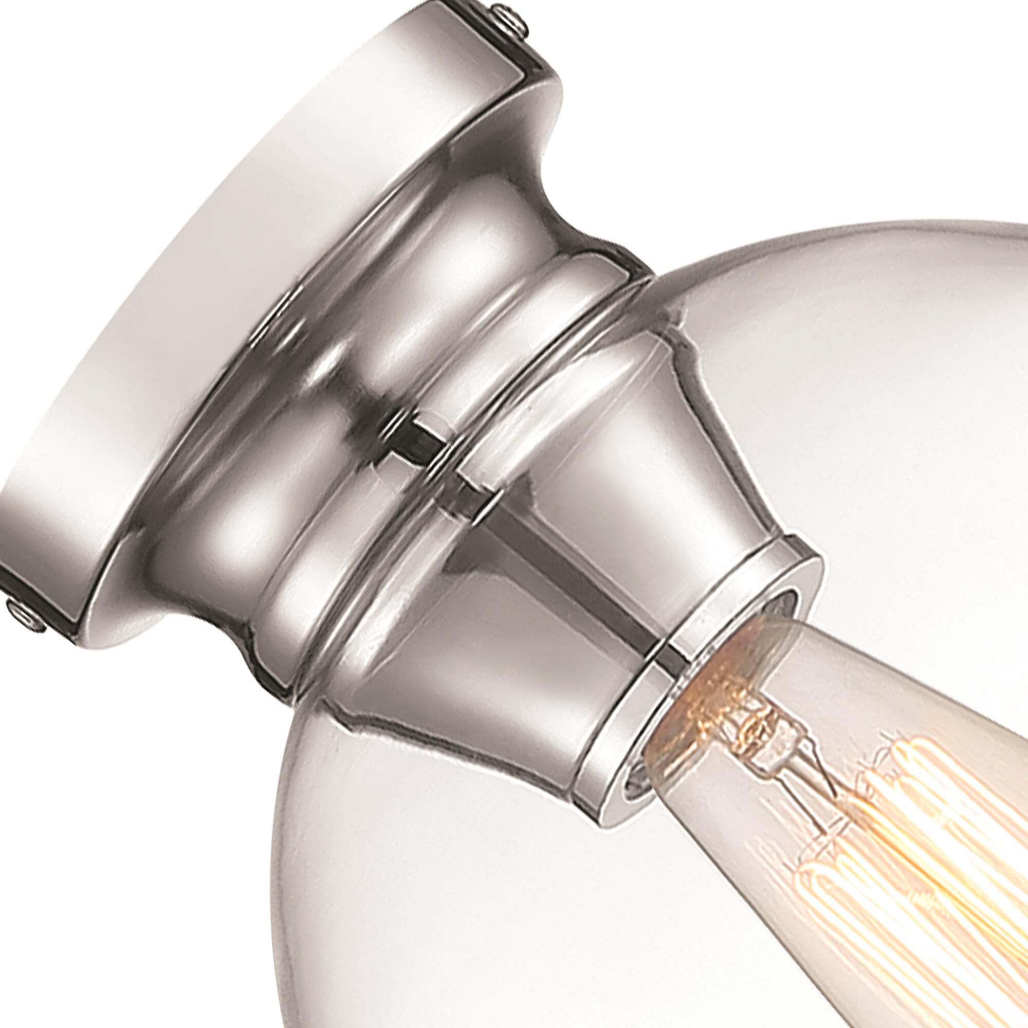 Ella 8 Inch 1 Light Flush Mount by Designers Fountain