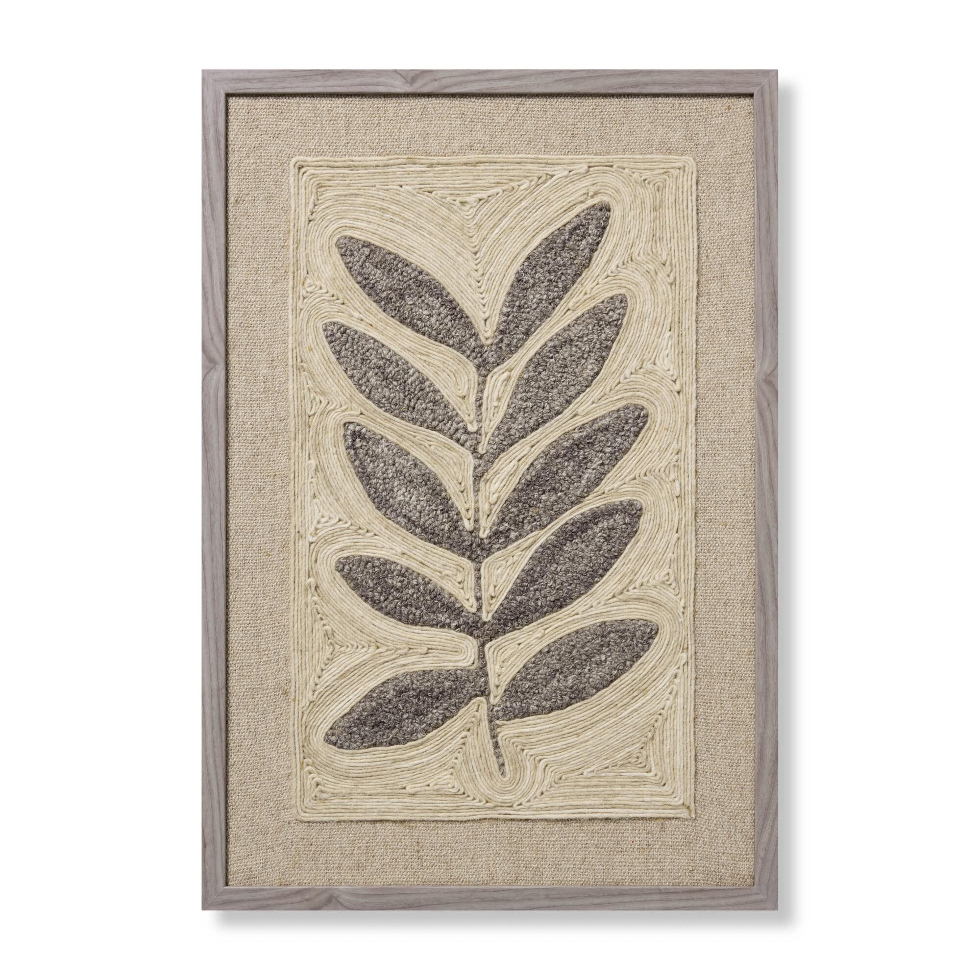 Frond and Fog Alternative Wall Art by Loloi Rugs