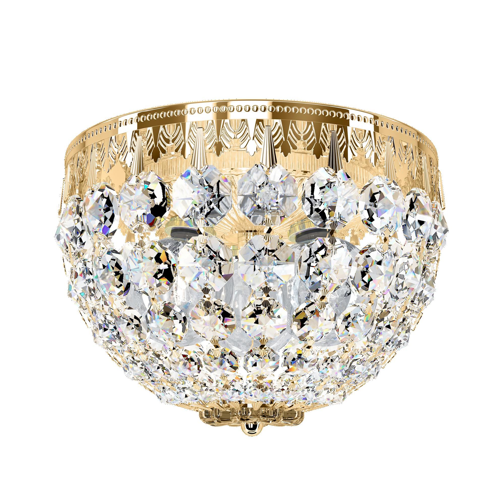 Petit Crystal 8 Inch Flush Mount by Schonbek