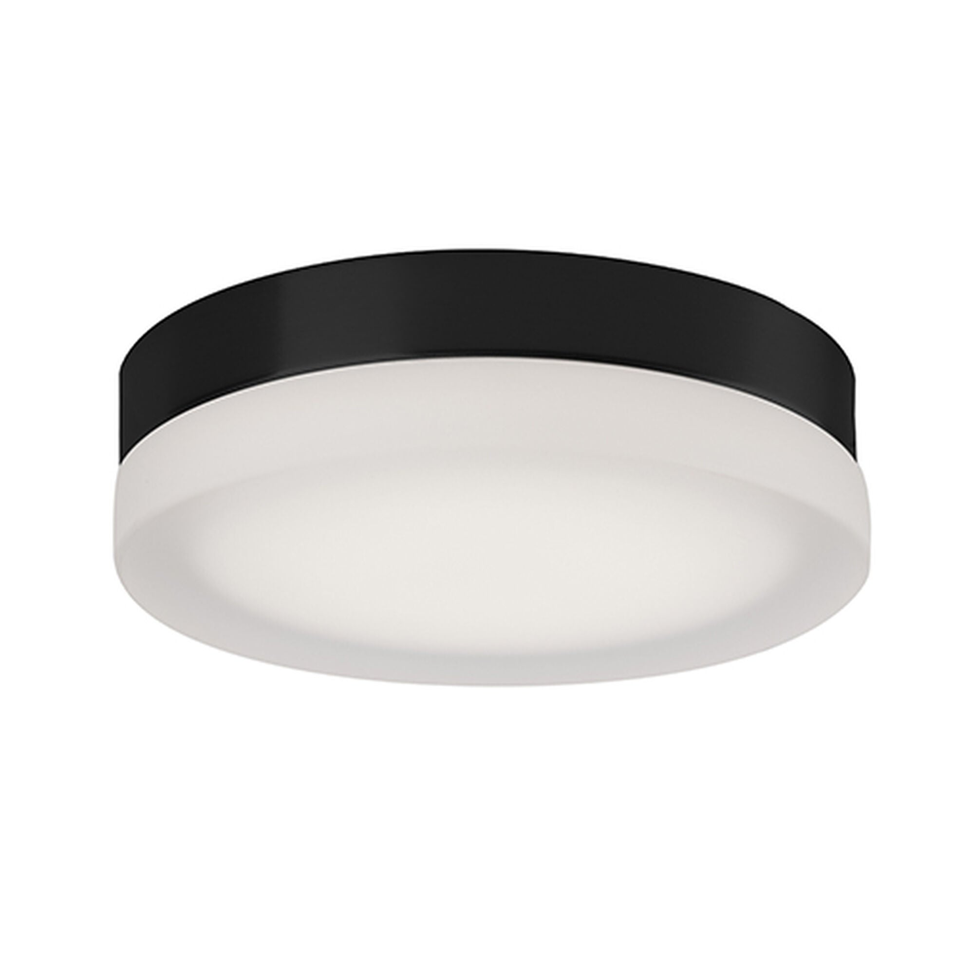Shown in Black finish and Frosted glass