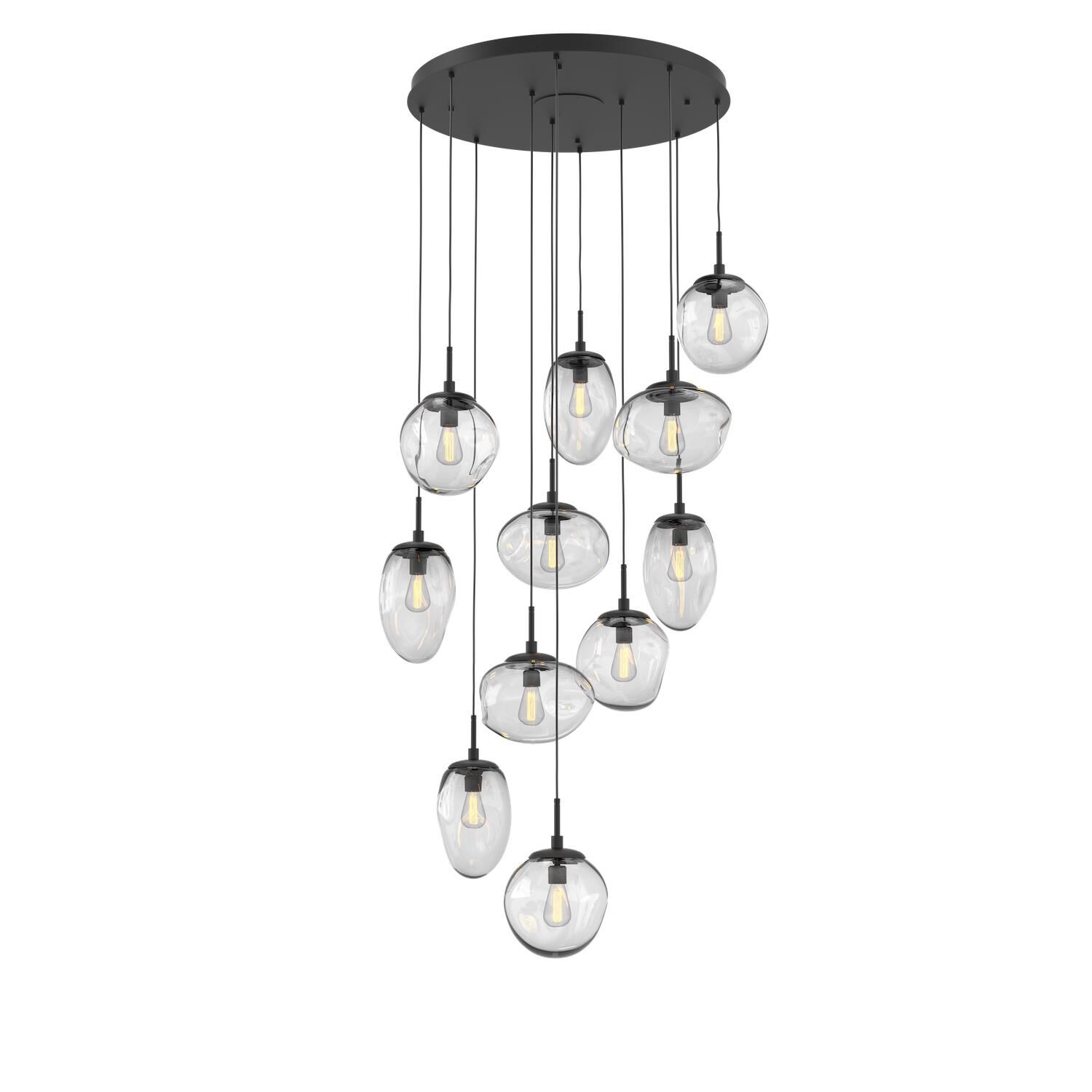 Levi Wilson Nebula 37 Inch 11 Light Multi Light Pendant by Hammerton Studio
