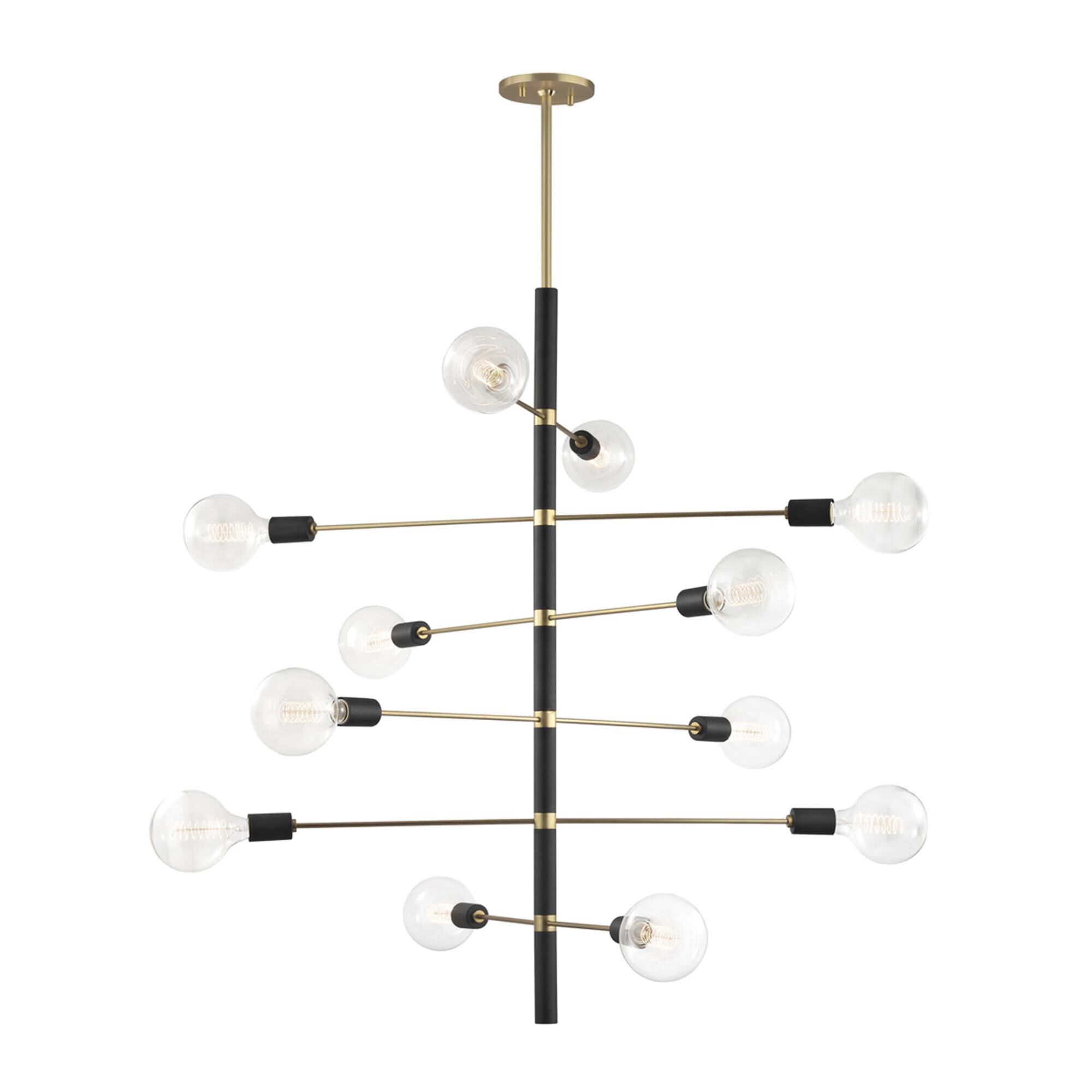 Astrid 36 Inch Chandelier by Mitzi