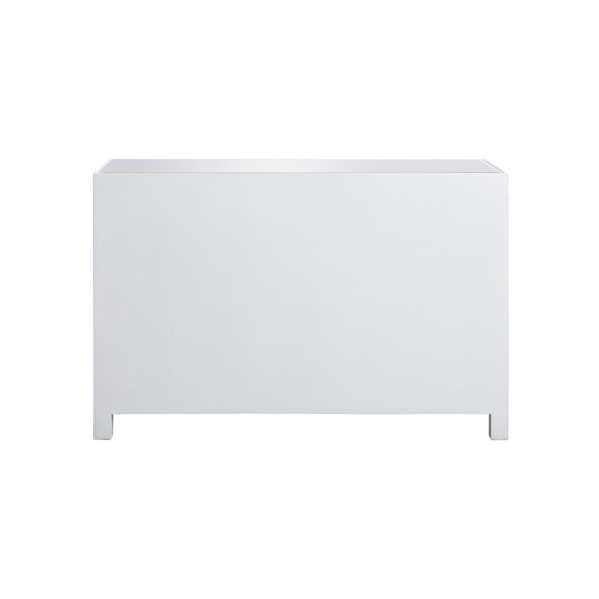 Shown in White finish