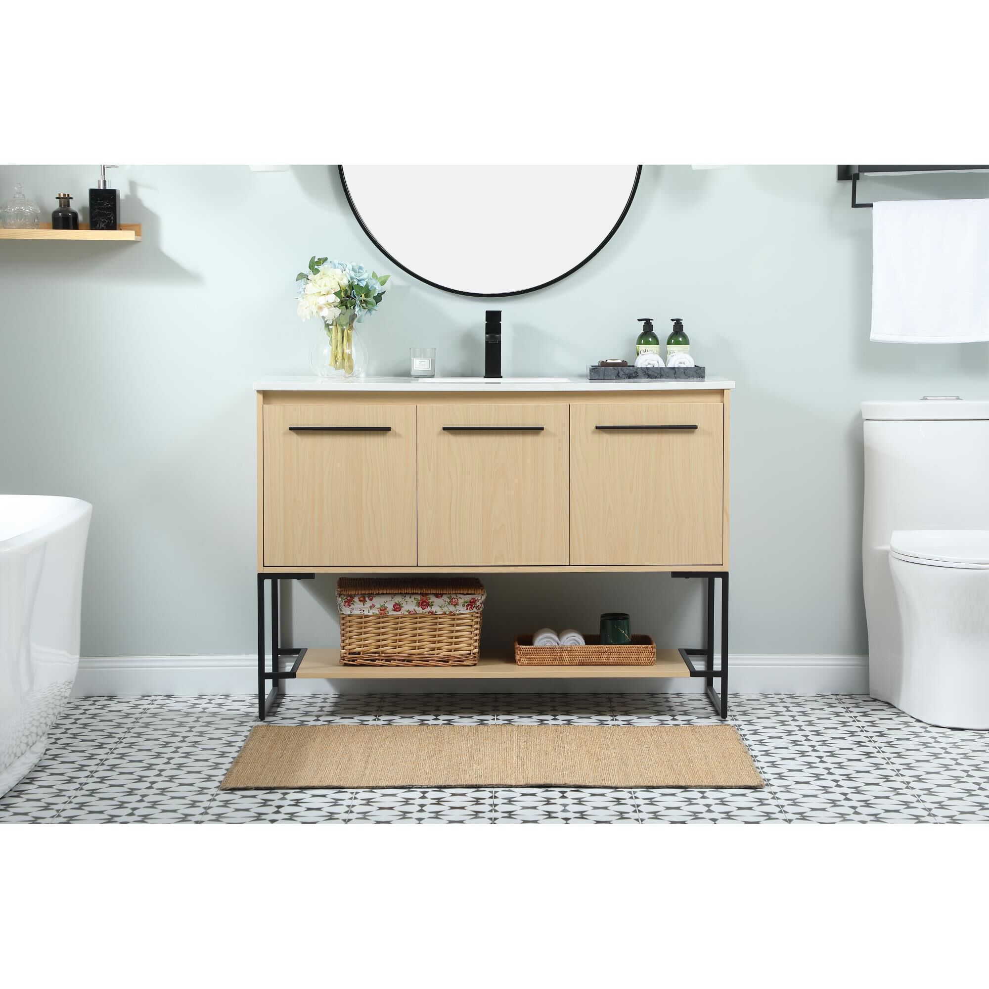 Shown in Maple finish