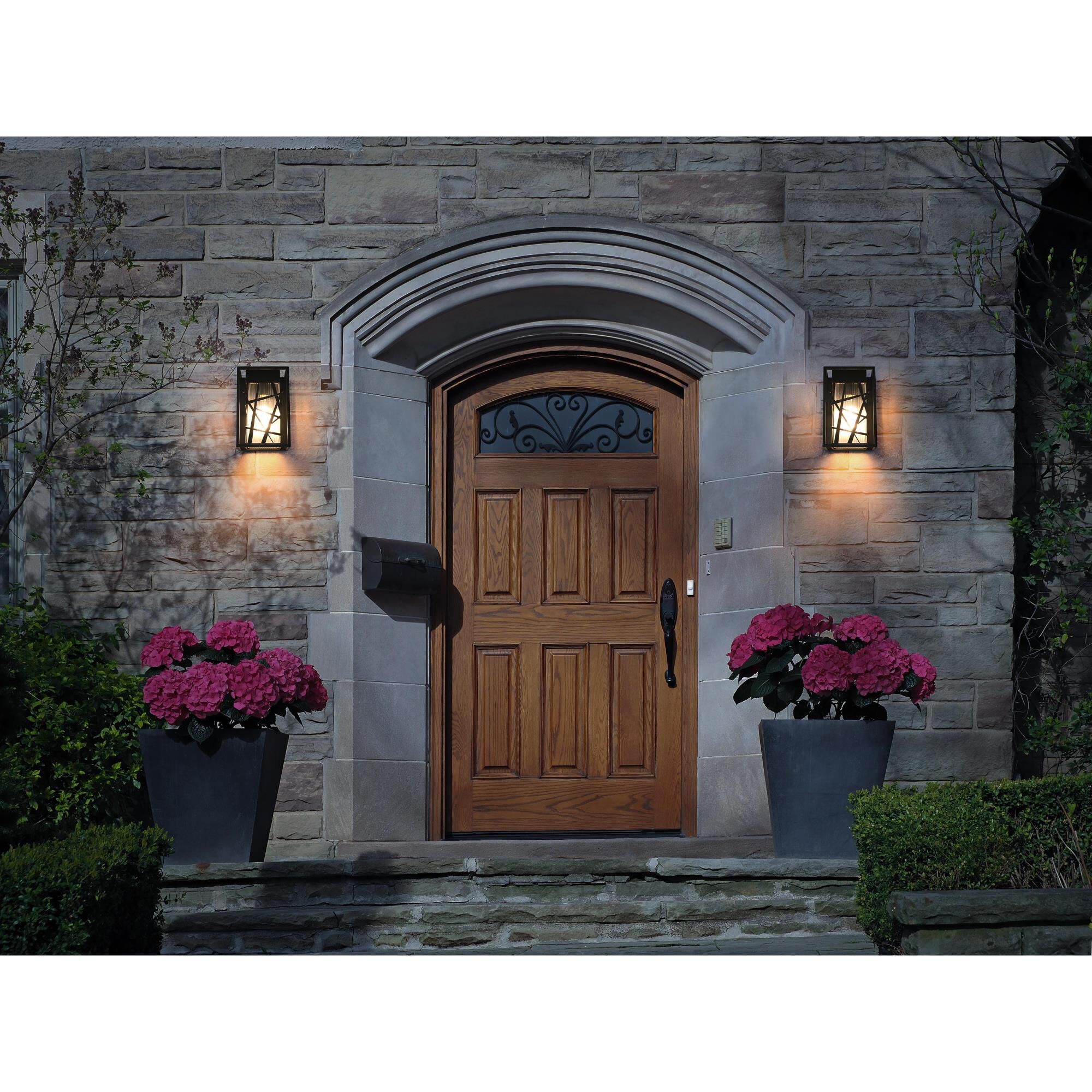 Eyre 7 Inch Outdoor Wall Light by Elegant Lighting