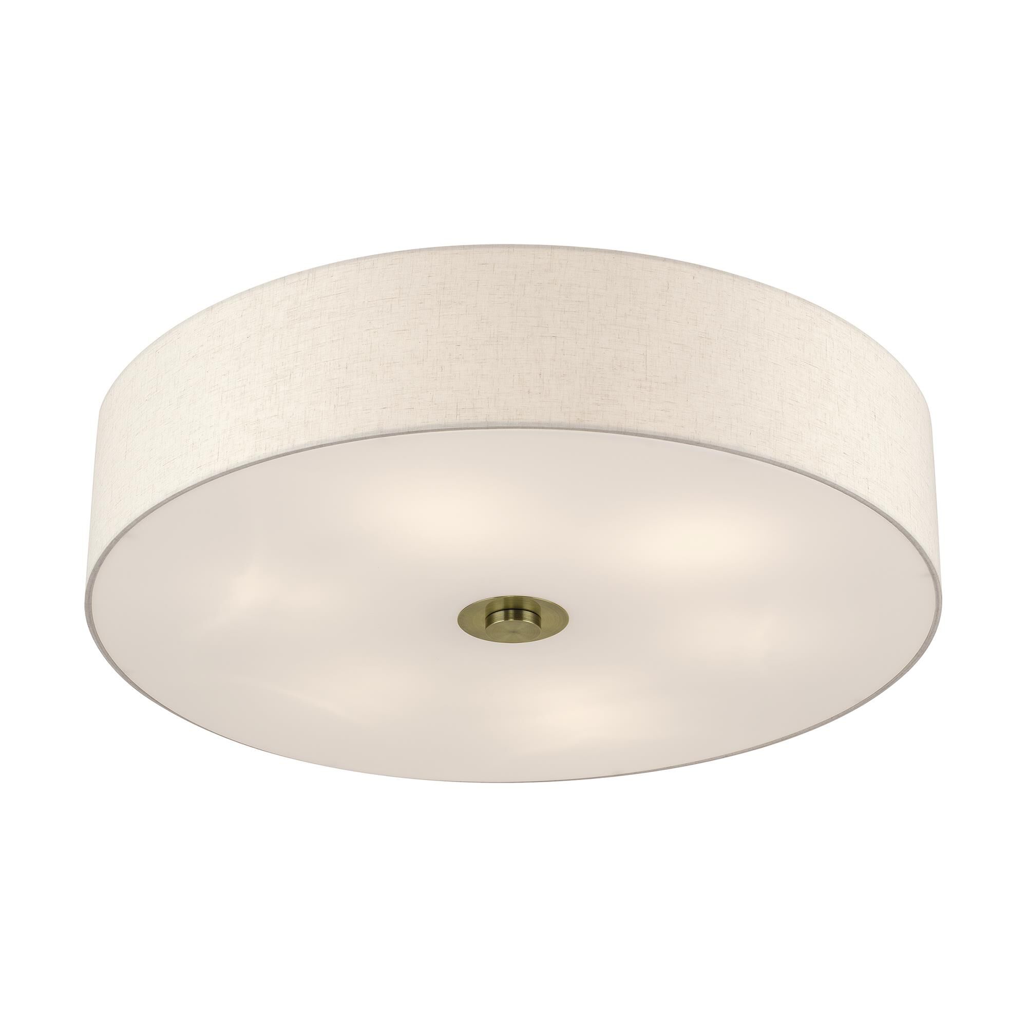 Monroe 30 Inch Semi Flush Mount by Livex Lighting