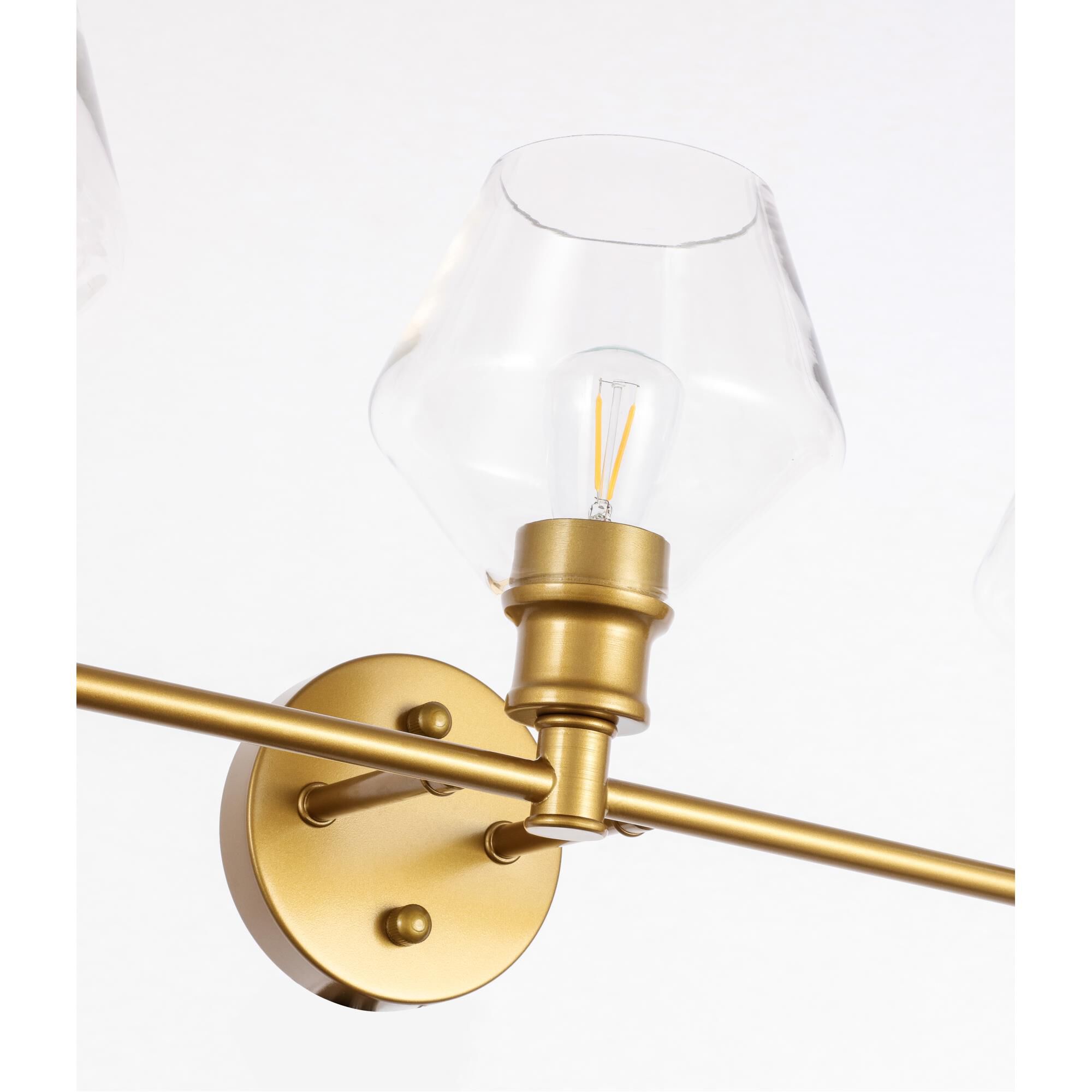 Shown in Brass finish