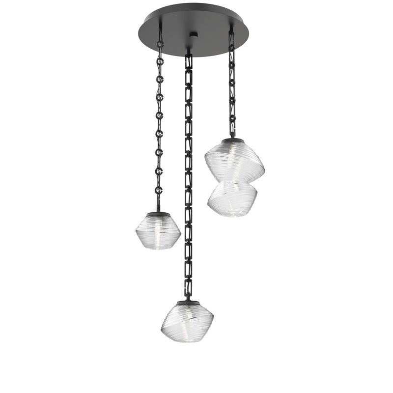 Levi Wilson Mesa 3 Light Multi Light Pendant by Hammerton Studio