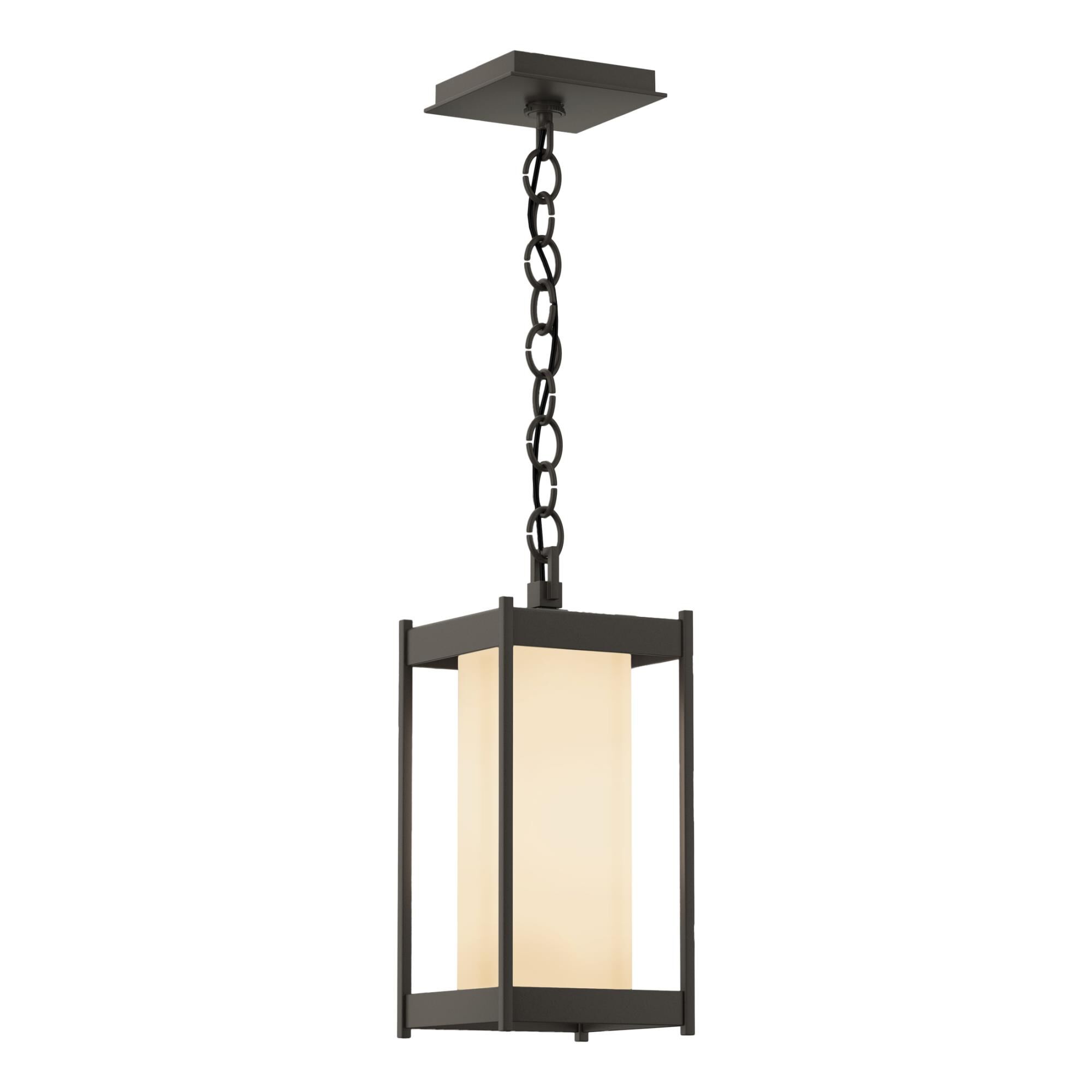 Shown in Coastal Dark Smoke finish and Opal glass and Opal Glass shade
