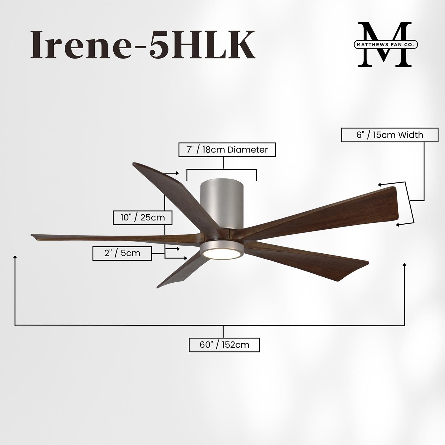 Shown in Brushed Nickel finish