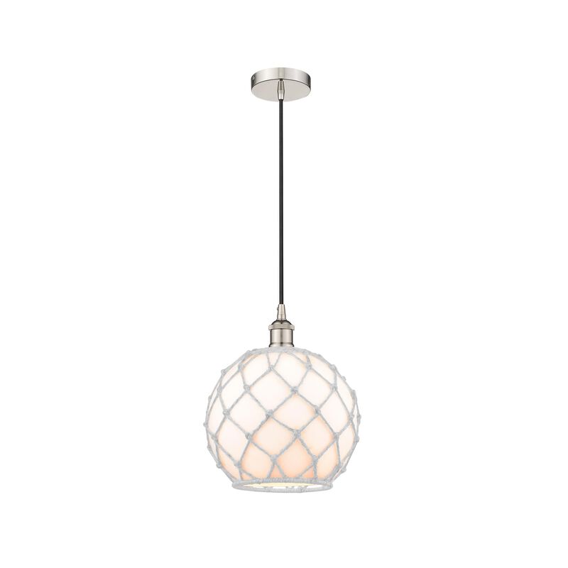 Bruno Marashlian Farmhouse Rope 10 Inch Mini Pendant by Innovations Lighting