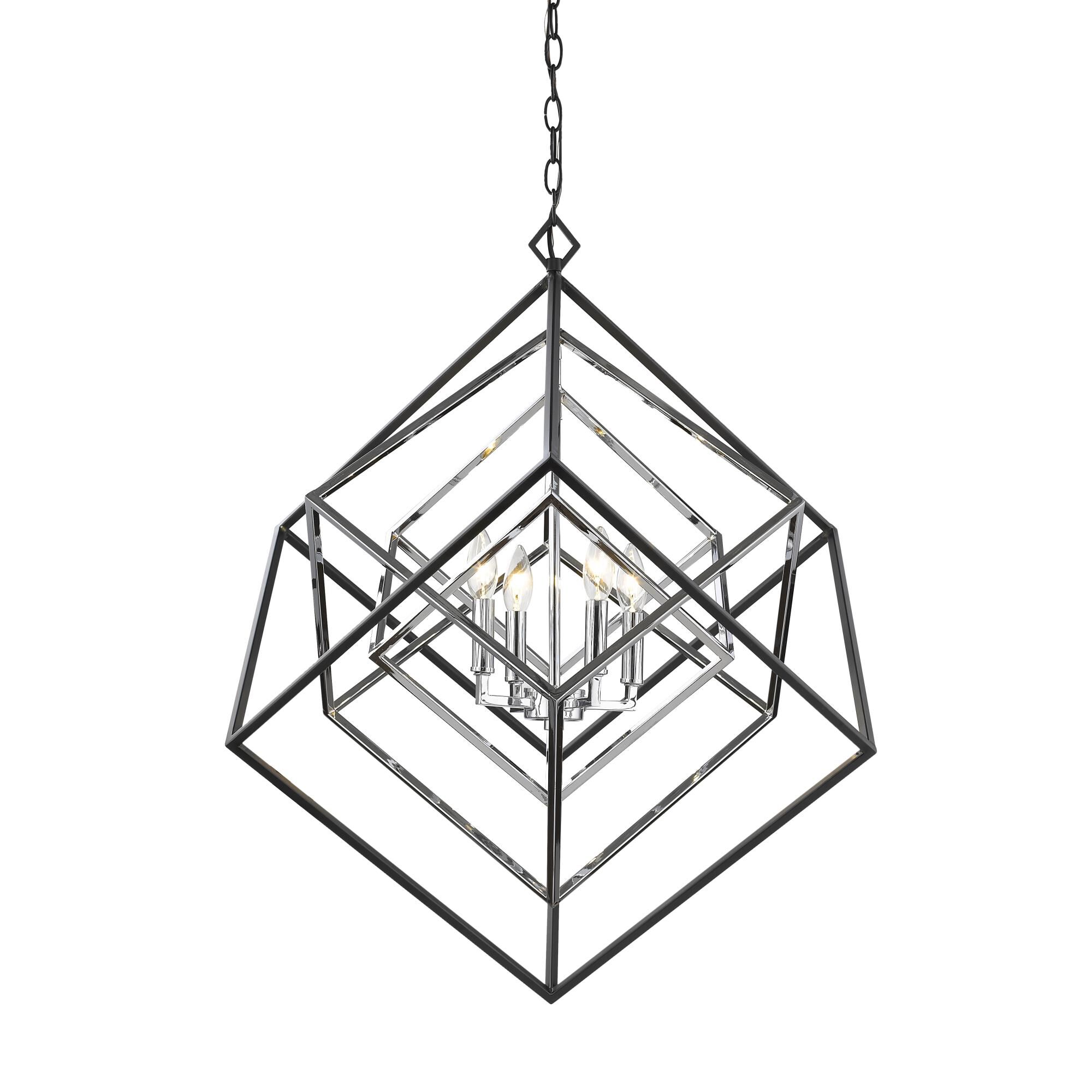 Euclid 29 Inch Cage Pendant by Z-Lite