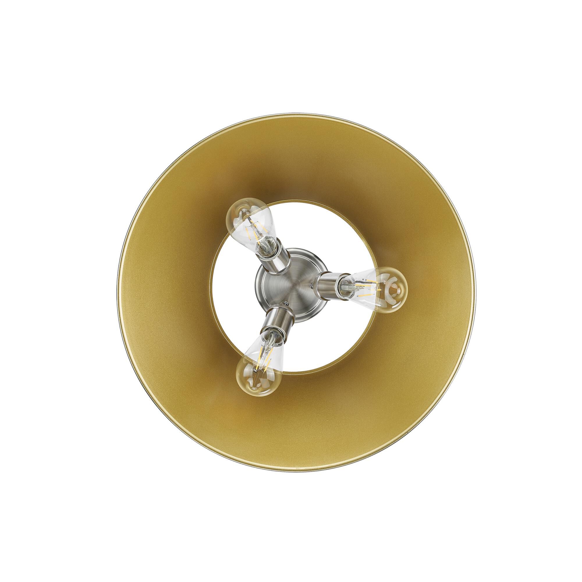 Orwell 19 Inch Semi Flush Mount by Golden Lighting