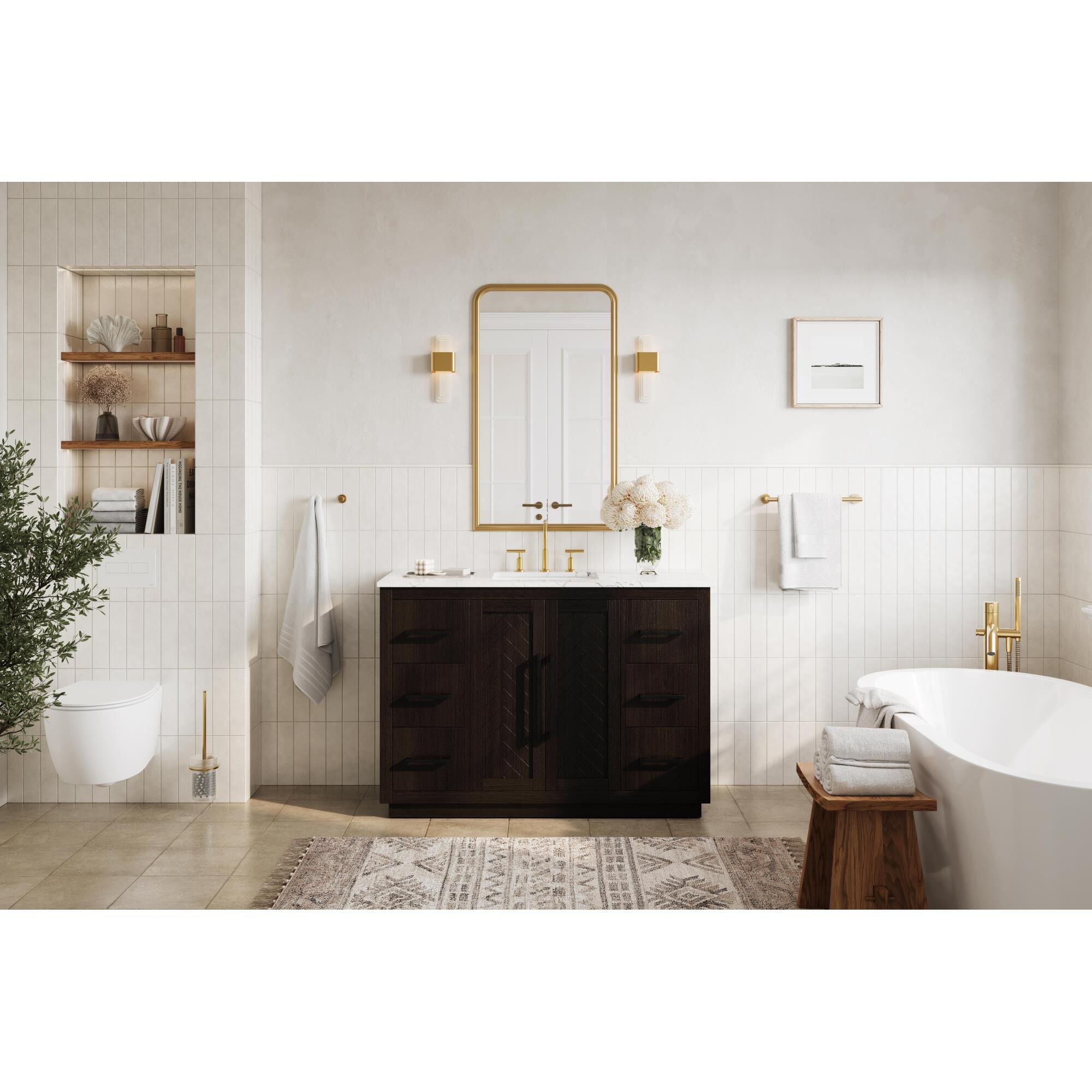 Chase 48 Inch Bath Vanity by Elegant Dcor