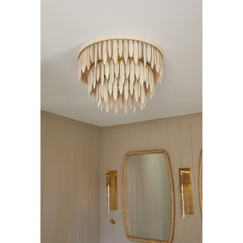 Tiffany 18 Inch Semi Flush Mount by Mitzi