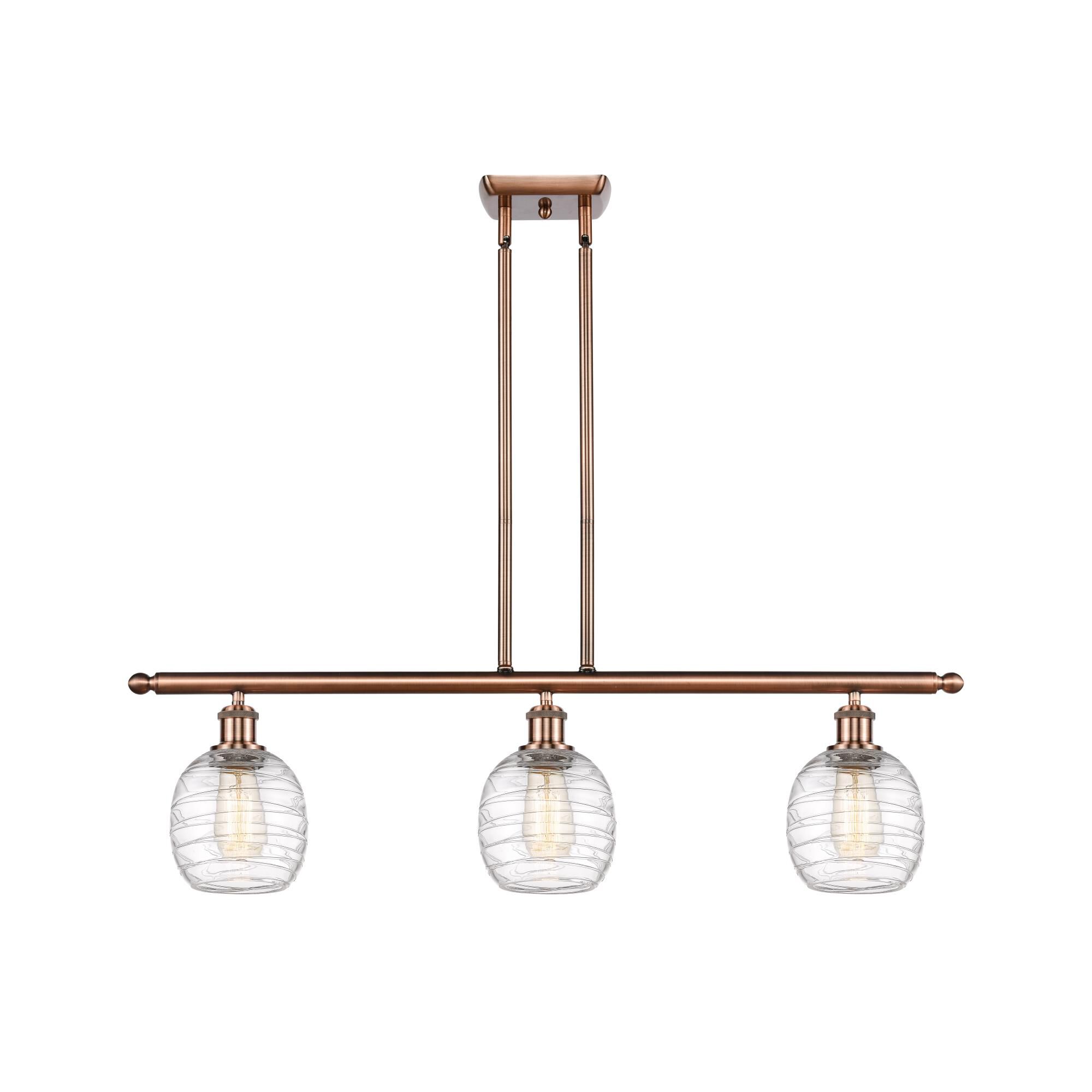Bruno Marashlian Belfast 36 Inch 3 Light LED Linear Suspension Light by Innovations Lighting