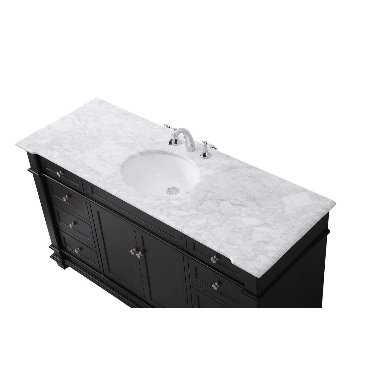 Shown in Black finish