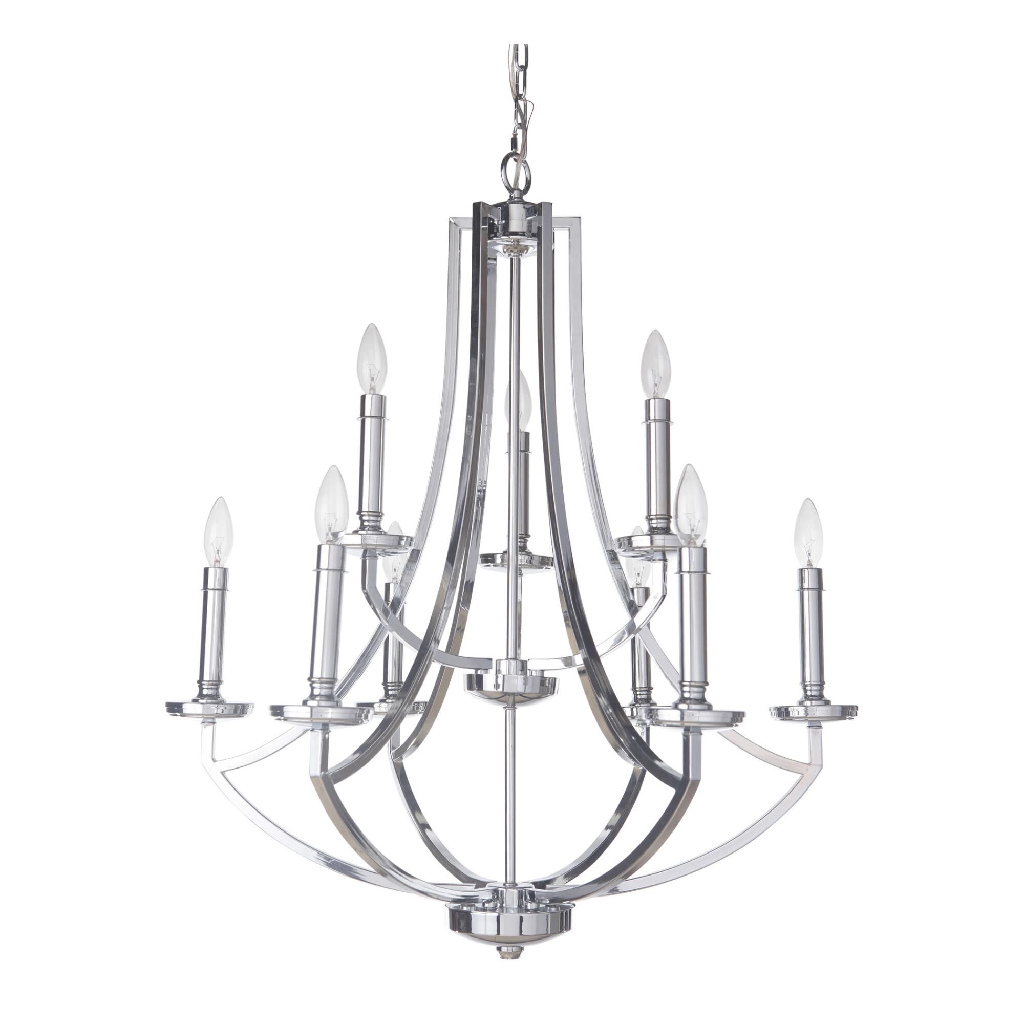 Hayden 28 Inch 9 Light Chandelier by Craftmade