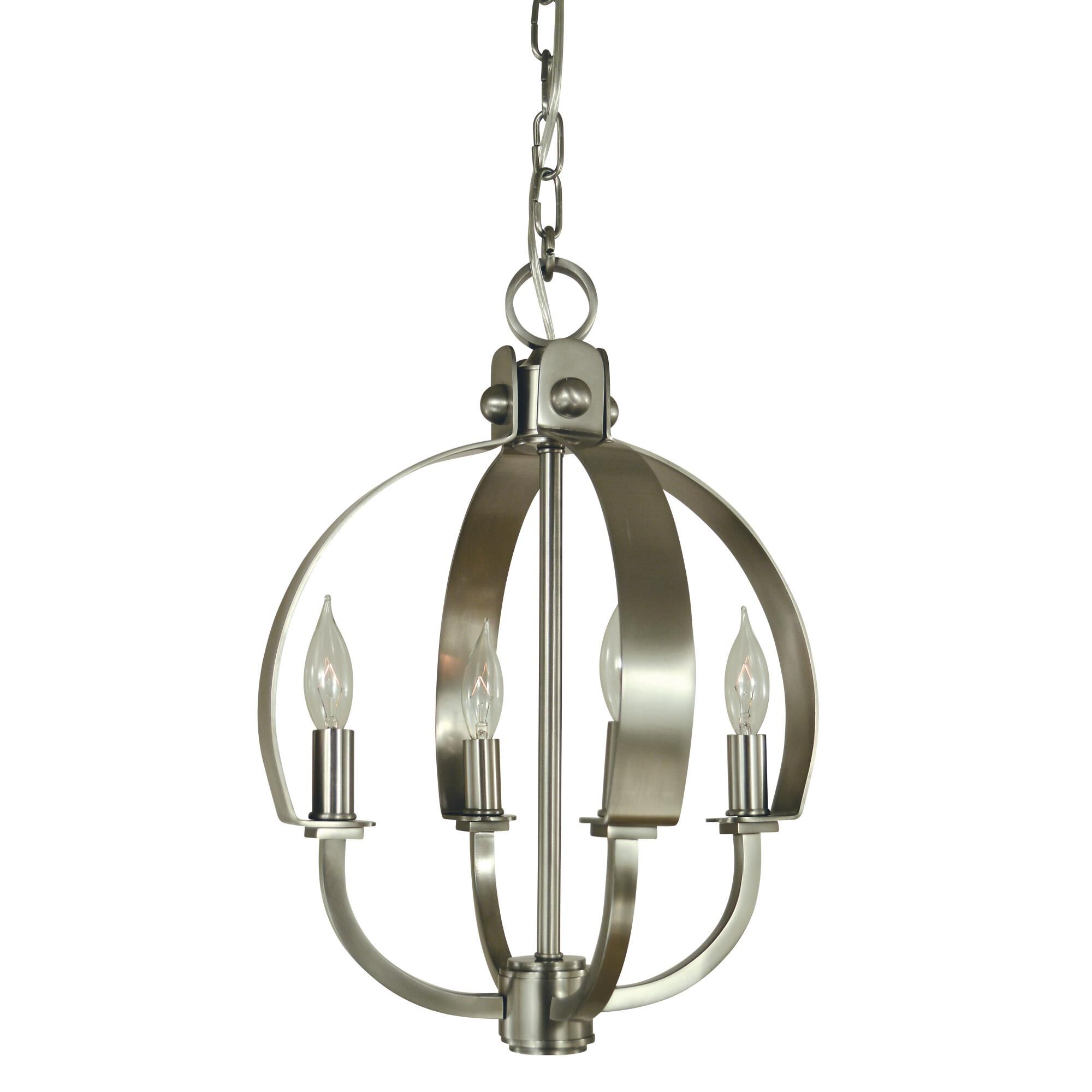 Luna 12 Inch 4 Light Mini Chandelier by Framburg
