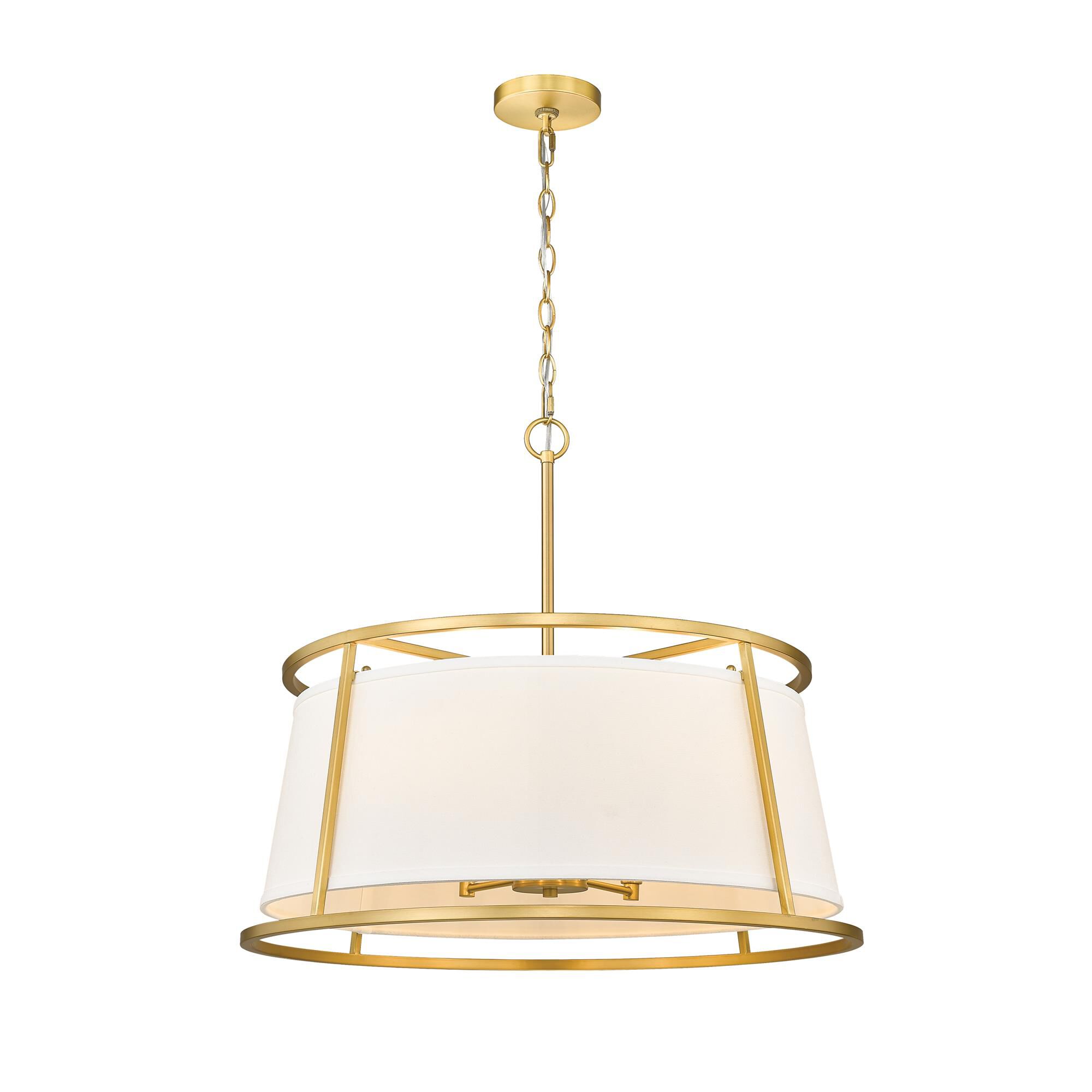Lenyx Pendant 26 Inch 6 Light Chandelier | Capitol Lighting