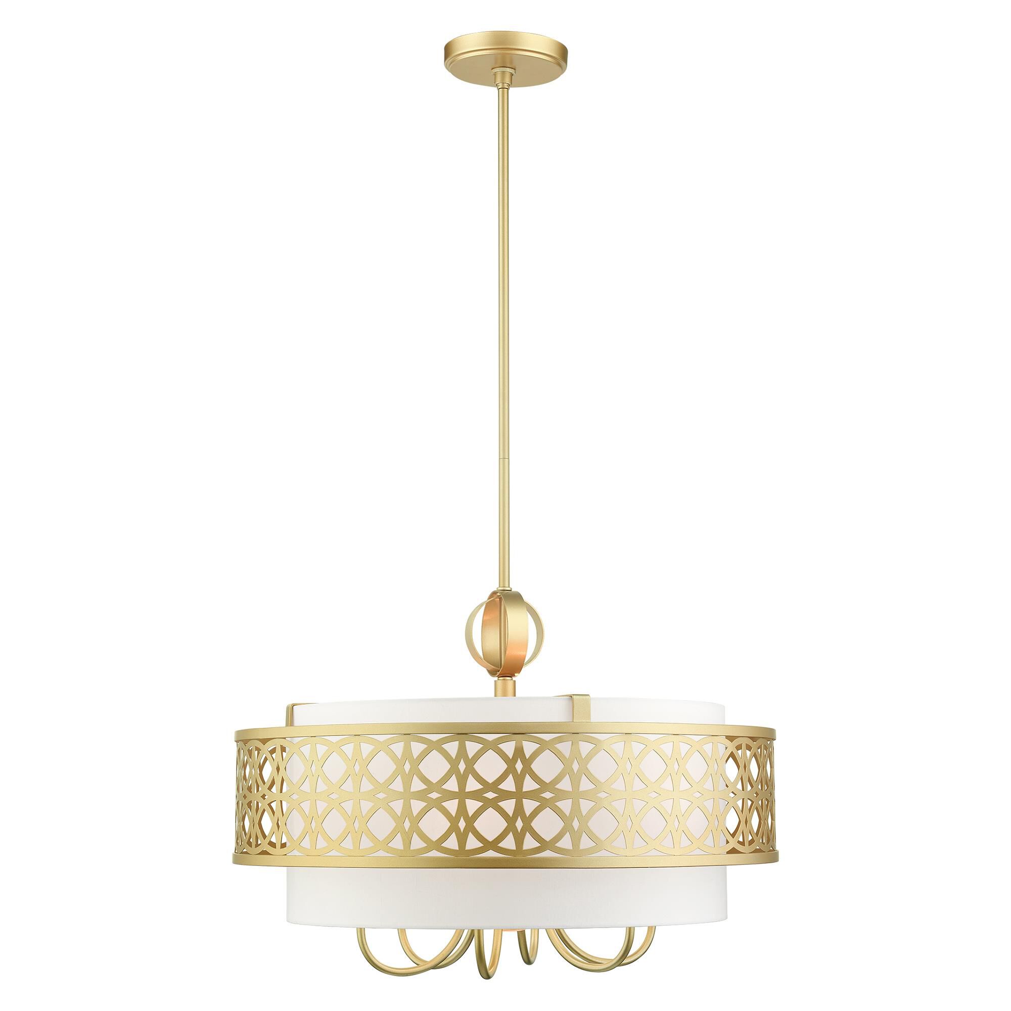 Calinda Large Pendant by Livex Lighting