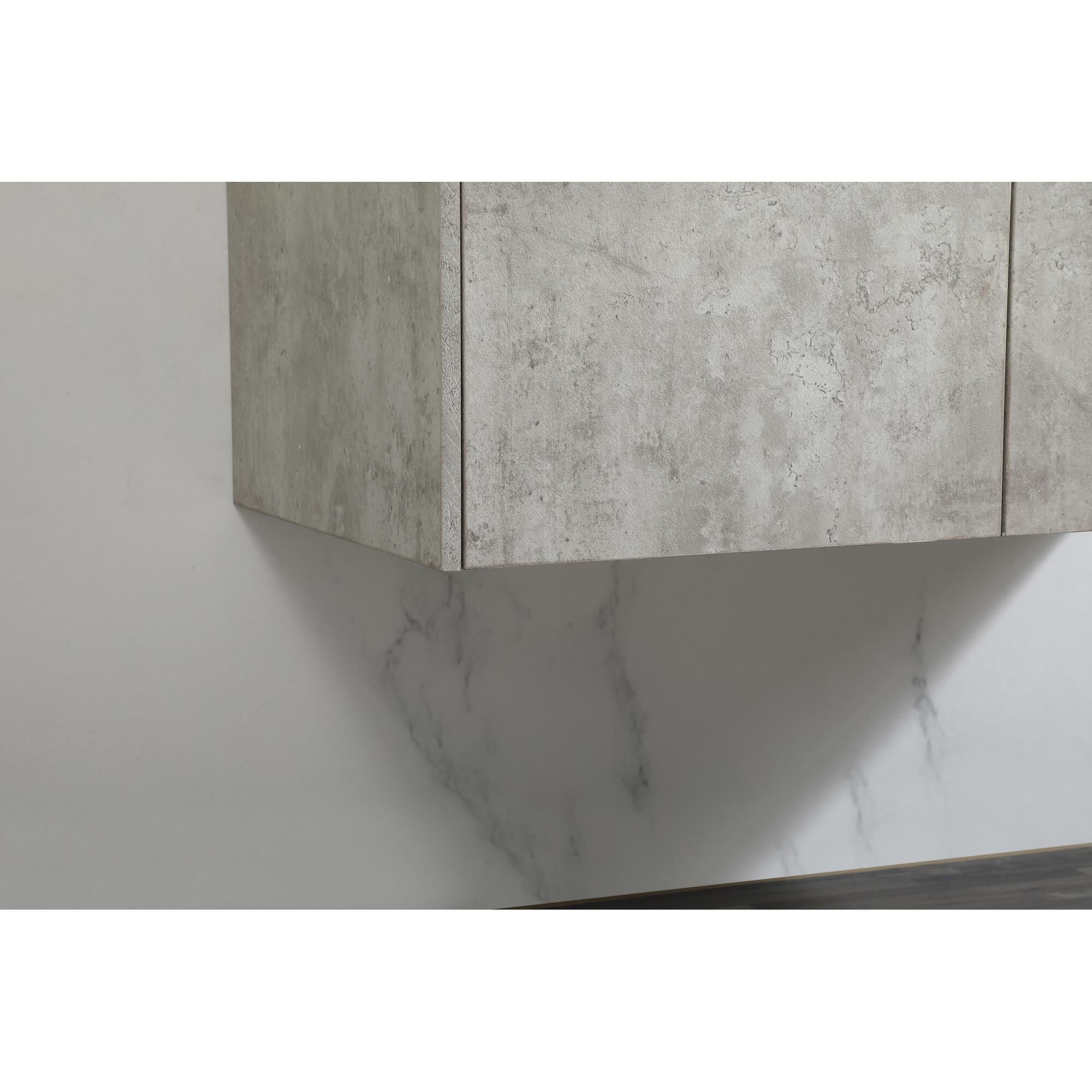 Shown in Concrete Grey finish