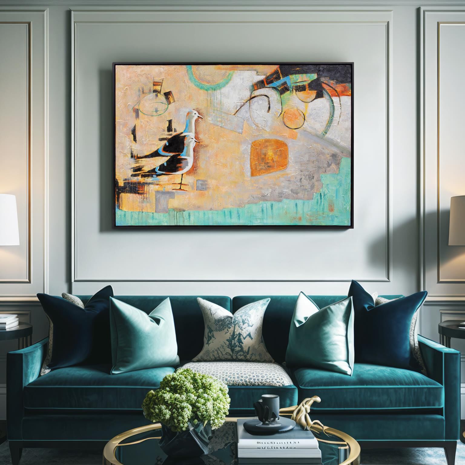 Shown in Hand Finished finish