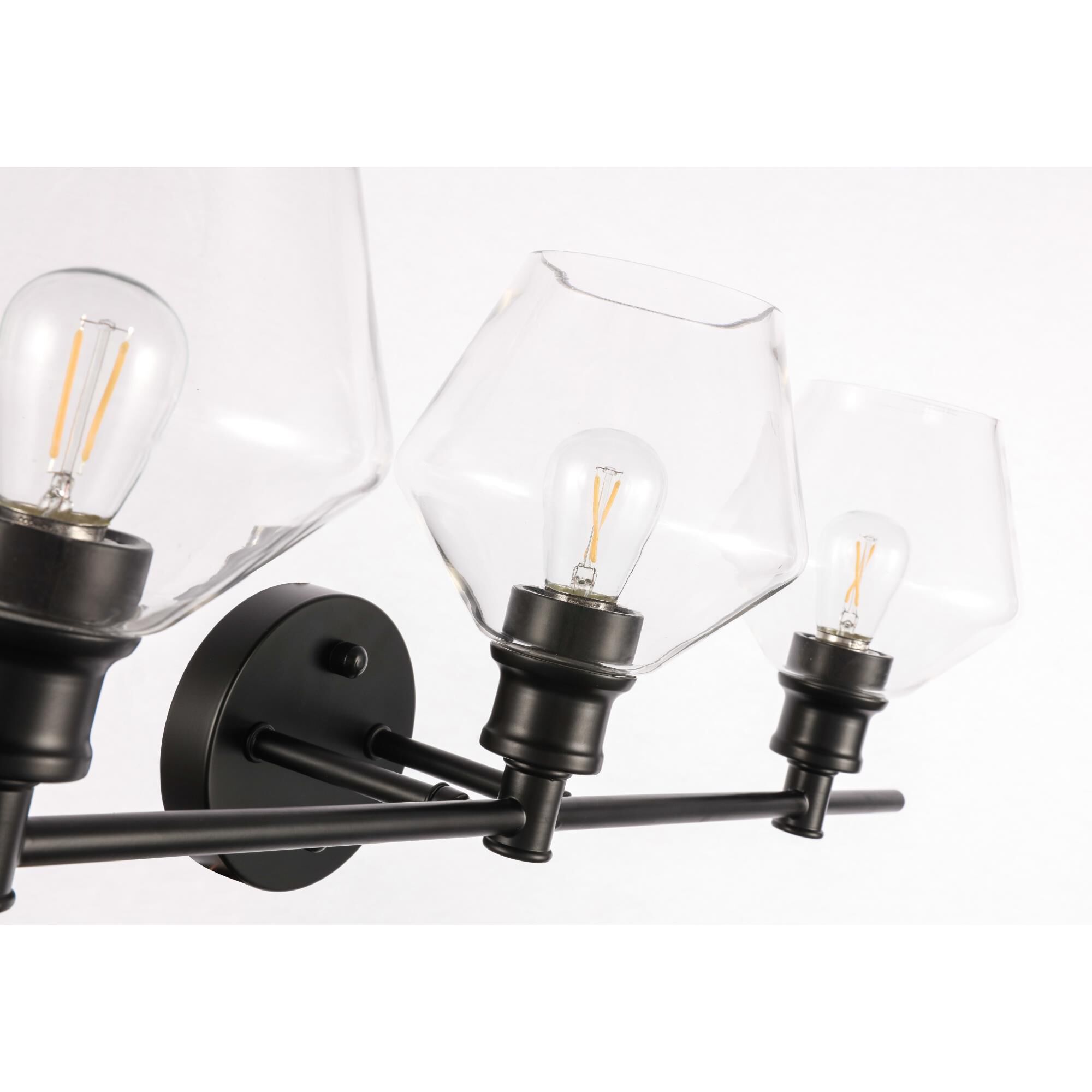 Shown in Black finish