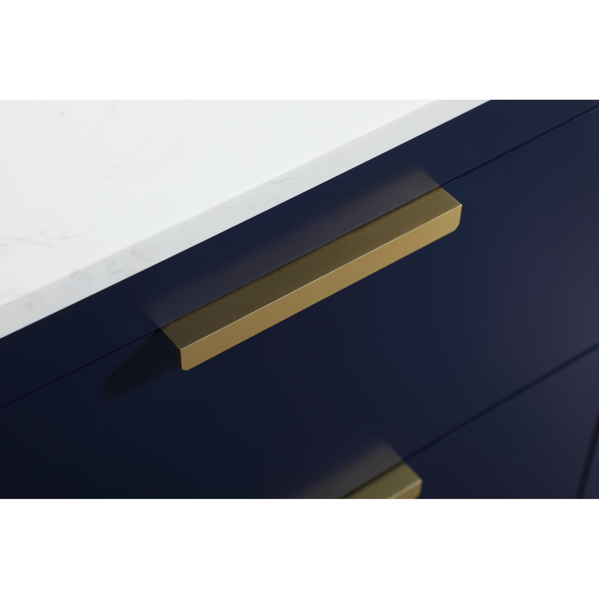 Shown in Blue finish