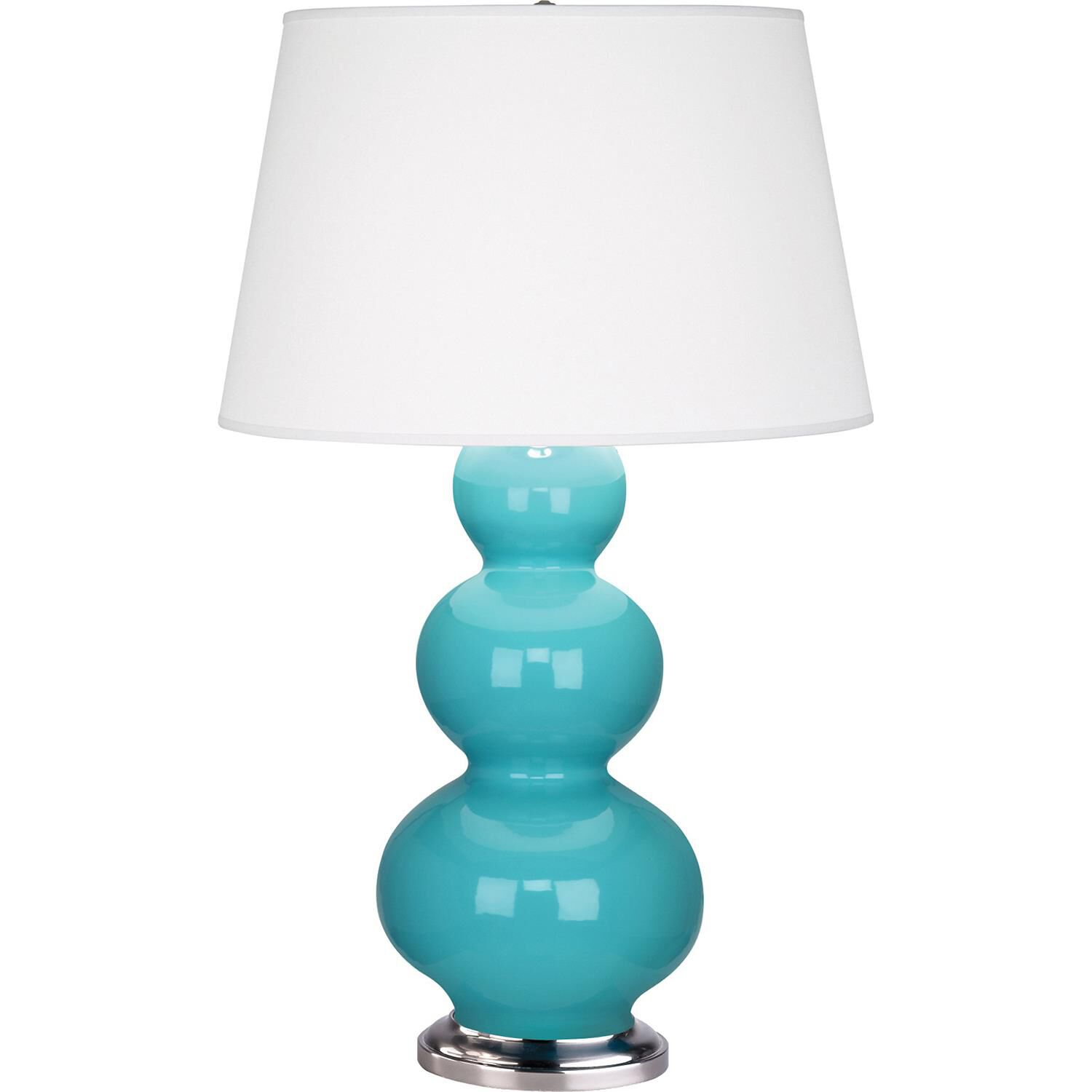 Triple Gourd 33 Inch Table Lamp by Robert Abbey