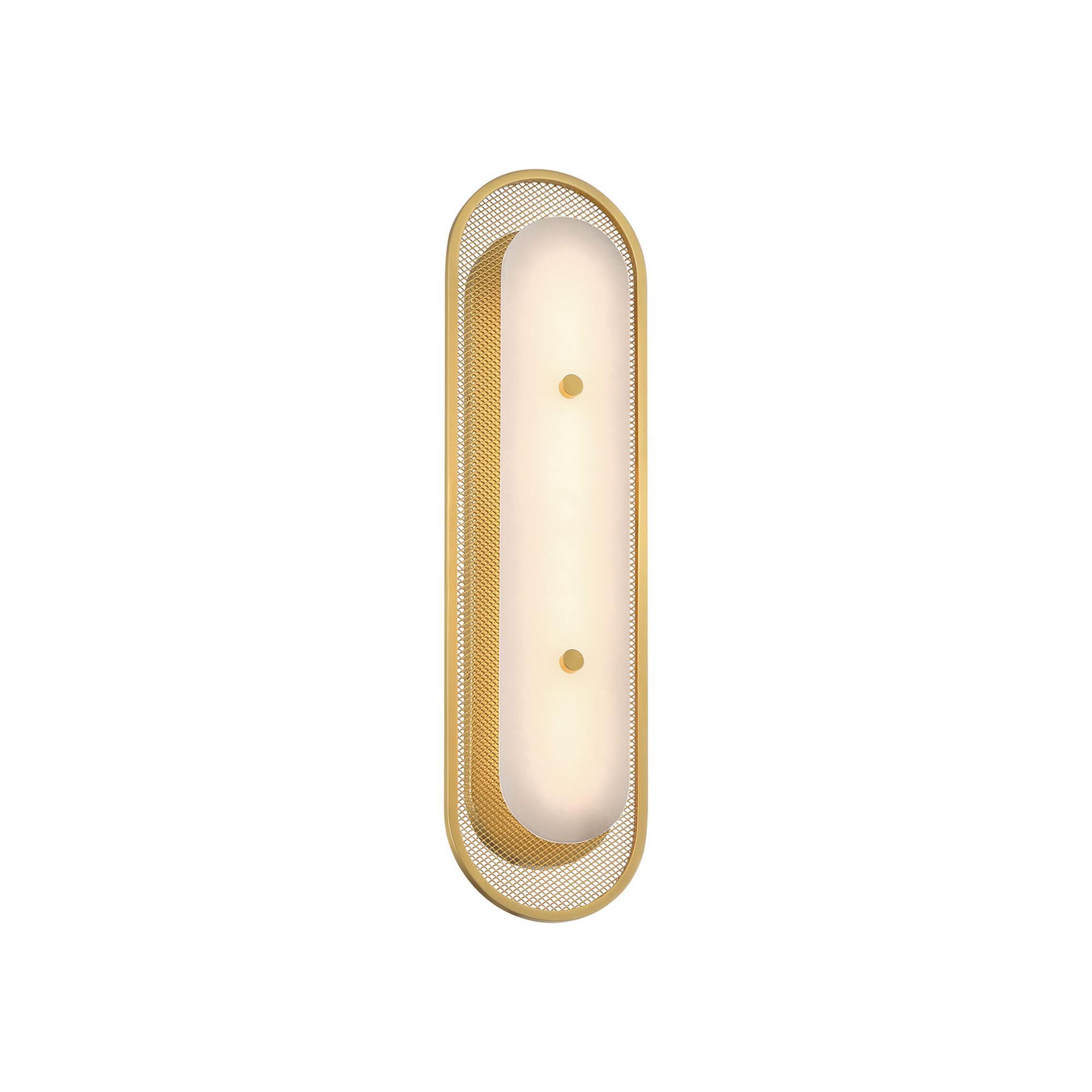 Shown in Gold finish and Alabaster glass