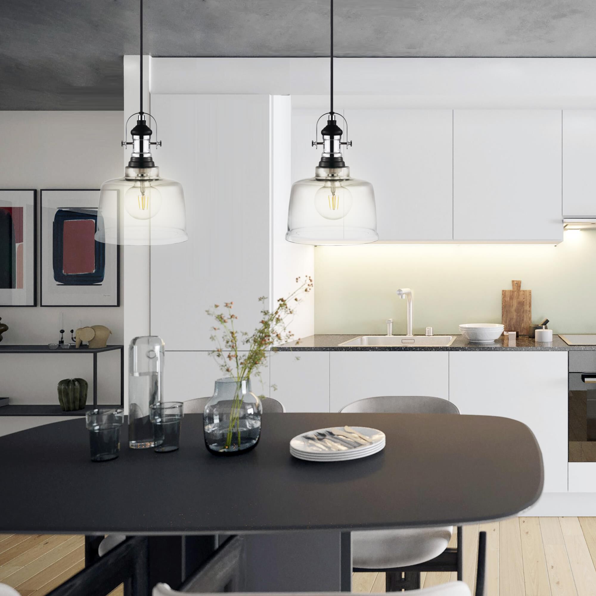 Eglo Lighting Gilwell 9 Inch Mini Pendant